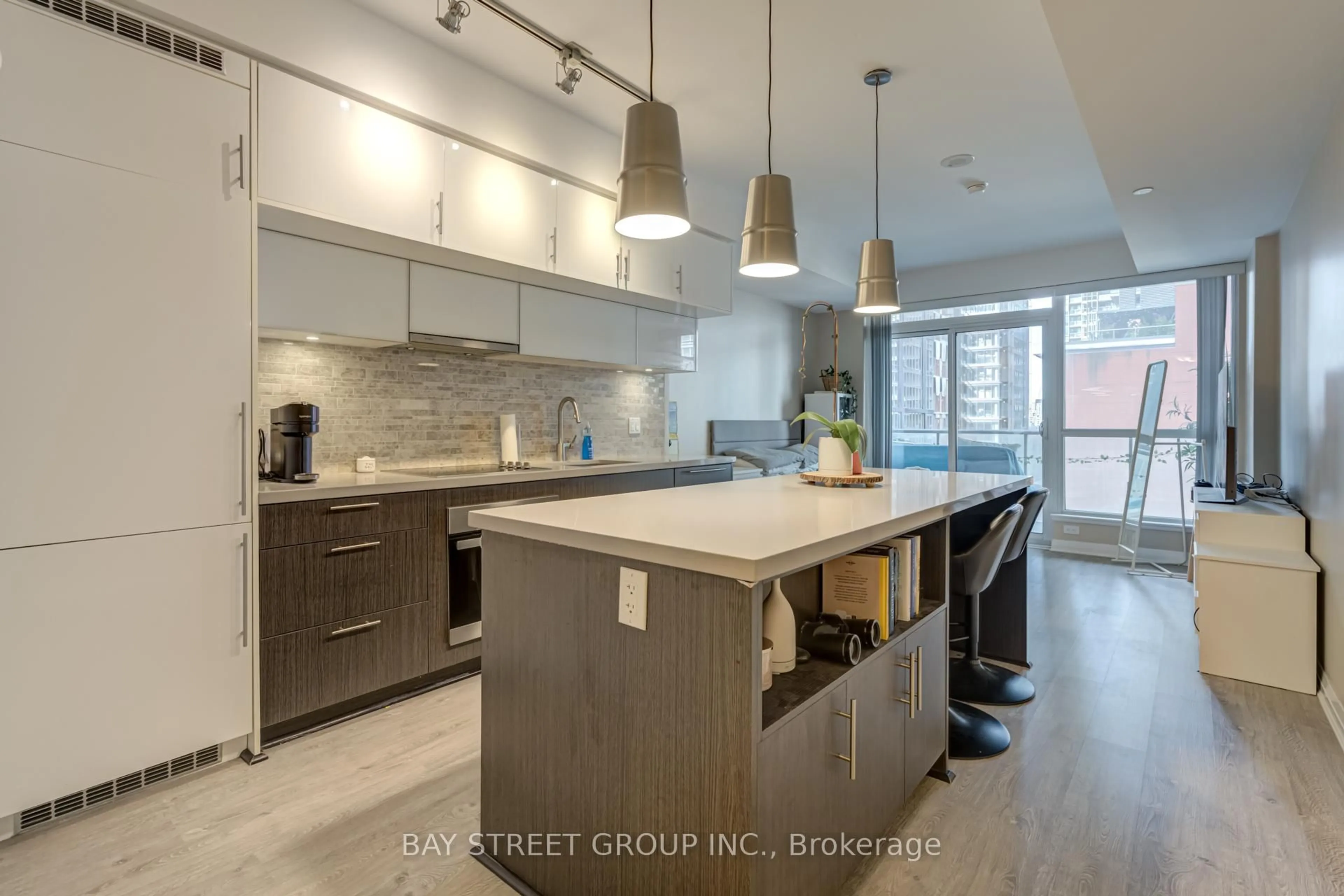 Contemporary kitchen, unknown for 8 Mercer St #909, Toronto Ontario M5V 0C4