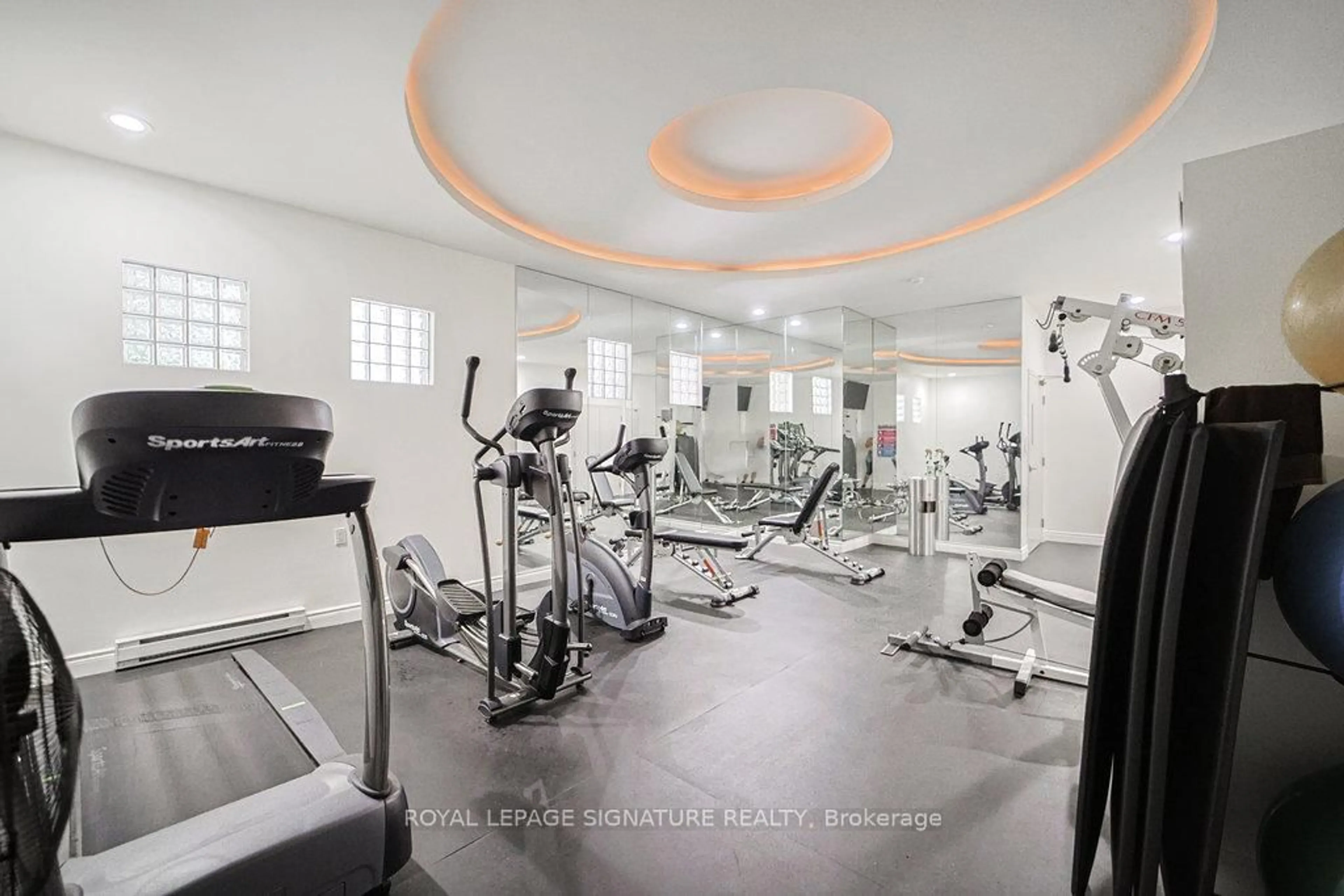 Gym or fitness room for 1750 Bayview Ave #309, Toronto Ontario M4G 4H6