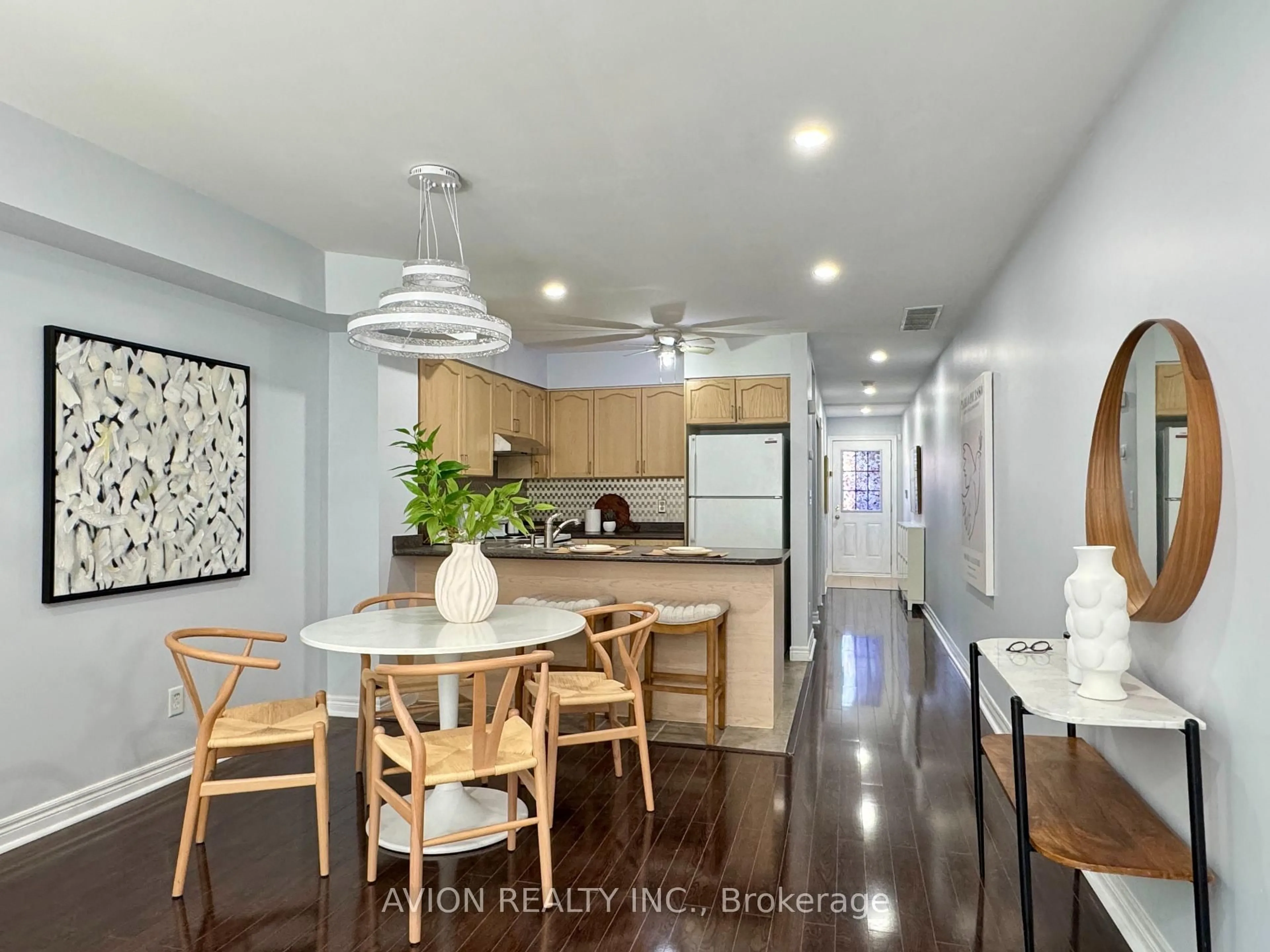 Open concept kitchen, unknown for 45 Cedarcroft Blvd #11, Toronto Ontario M2R 3Y2