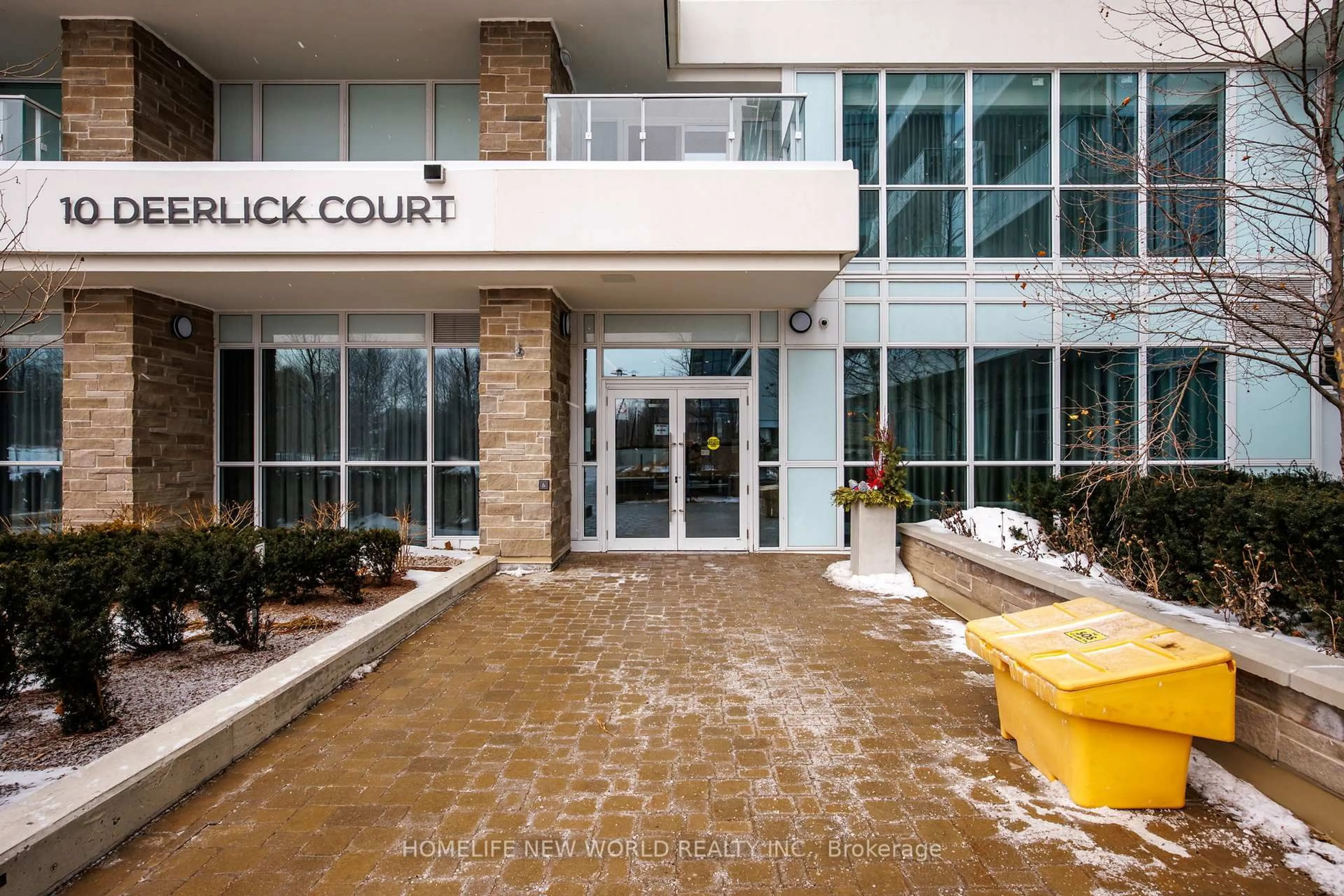 Lobby for 10 Deerlick Crt #1107, Toronto Ontario M3A 0A7
