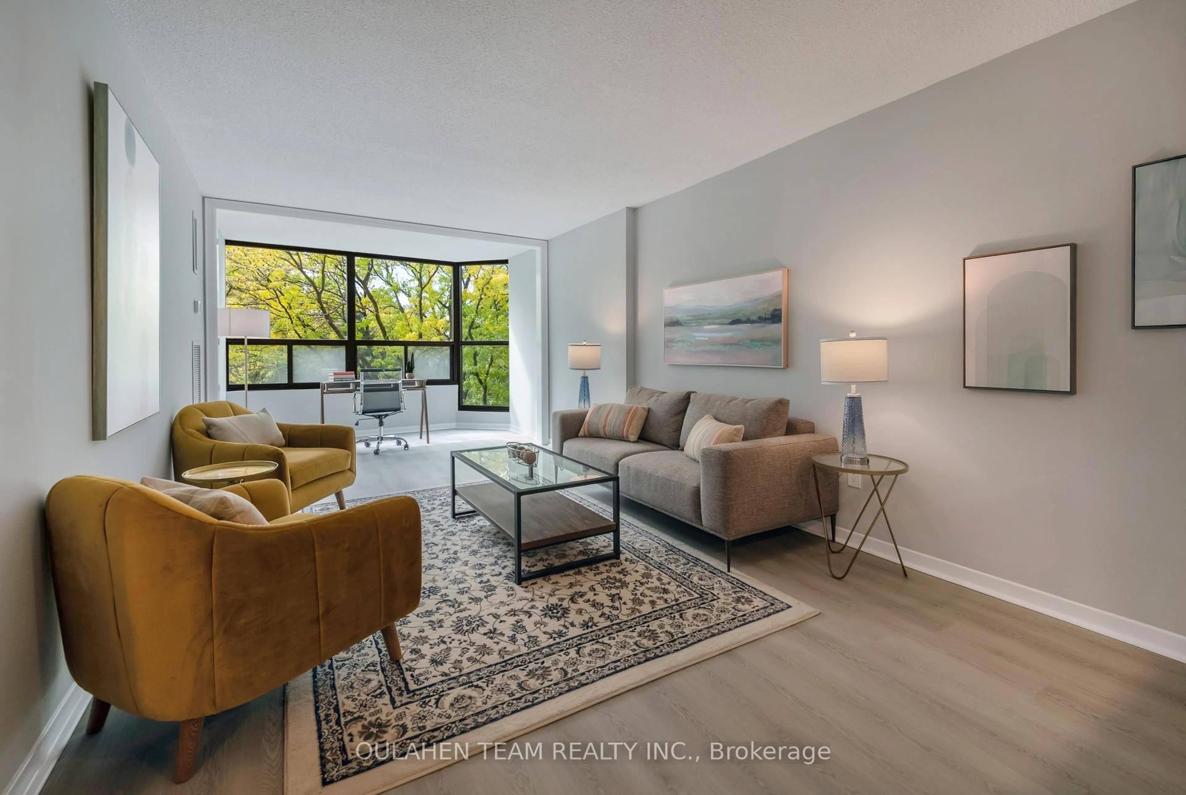 Living room with furniture, unknown for 33 Elmhurst Ave #408, Toronto Ontario M2N 6G8