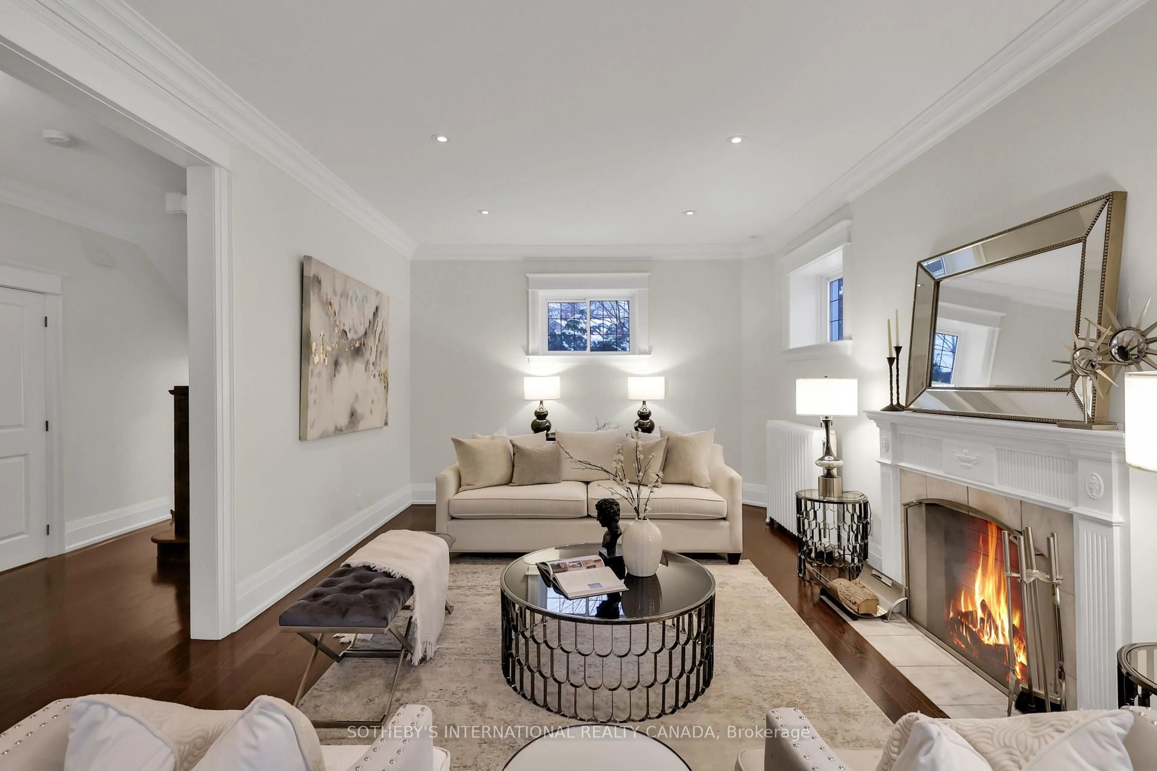 Living room with furniture, unknown for 68 Astley Ave, Toronto Ontario M4W 3B4