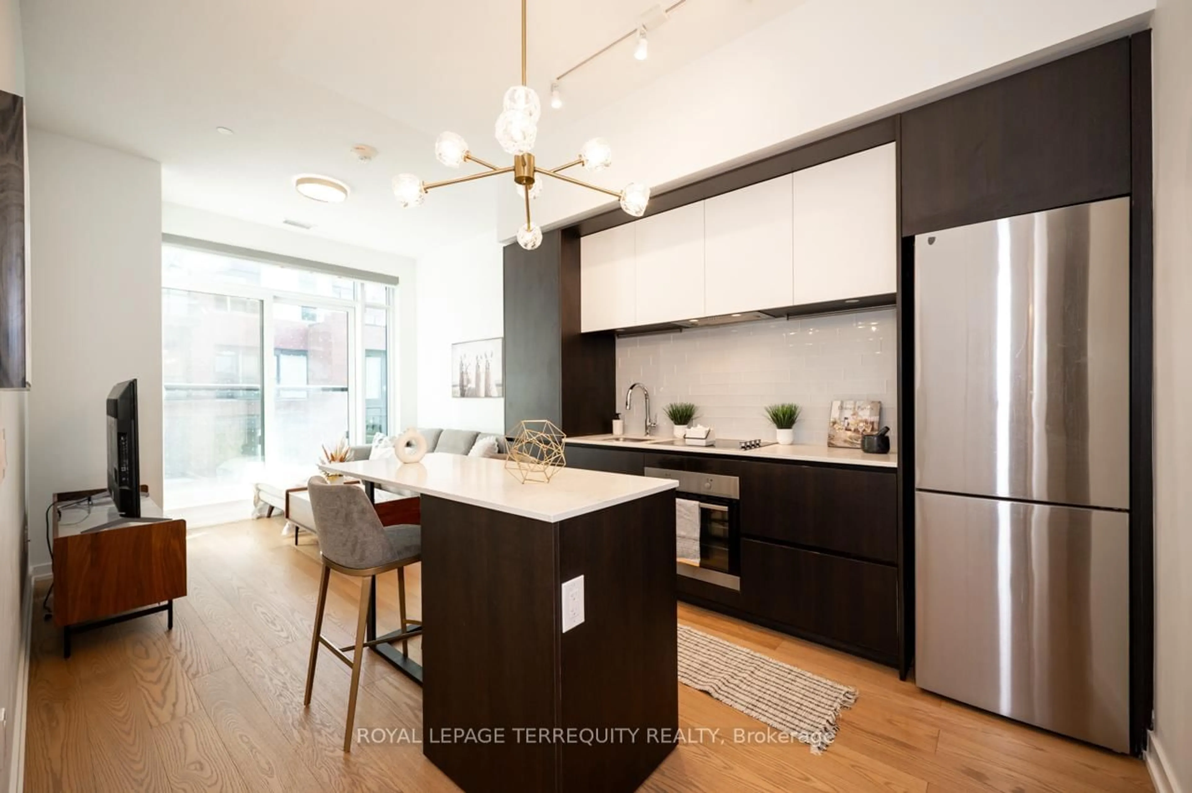 Open concept kitchen, unknown for 34 Tubman Ave #306, Toronto Ontario M5A 0R2