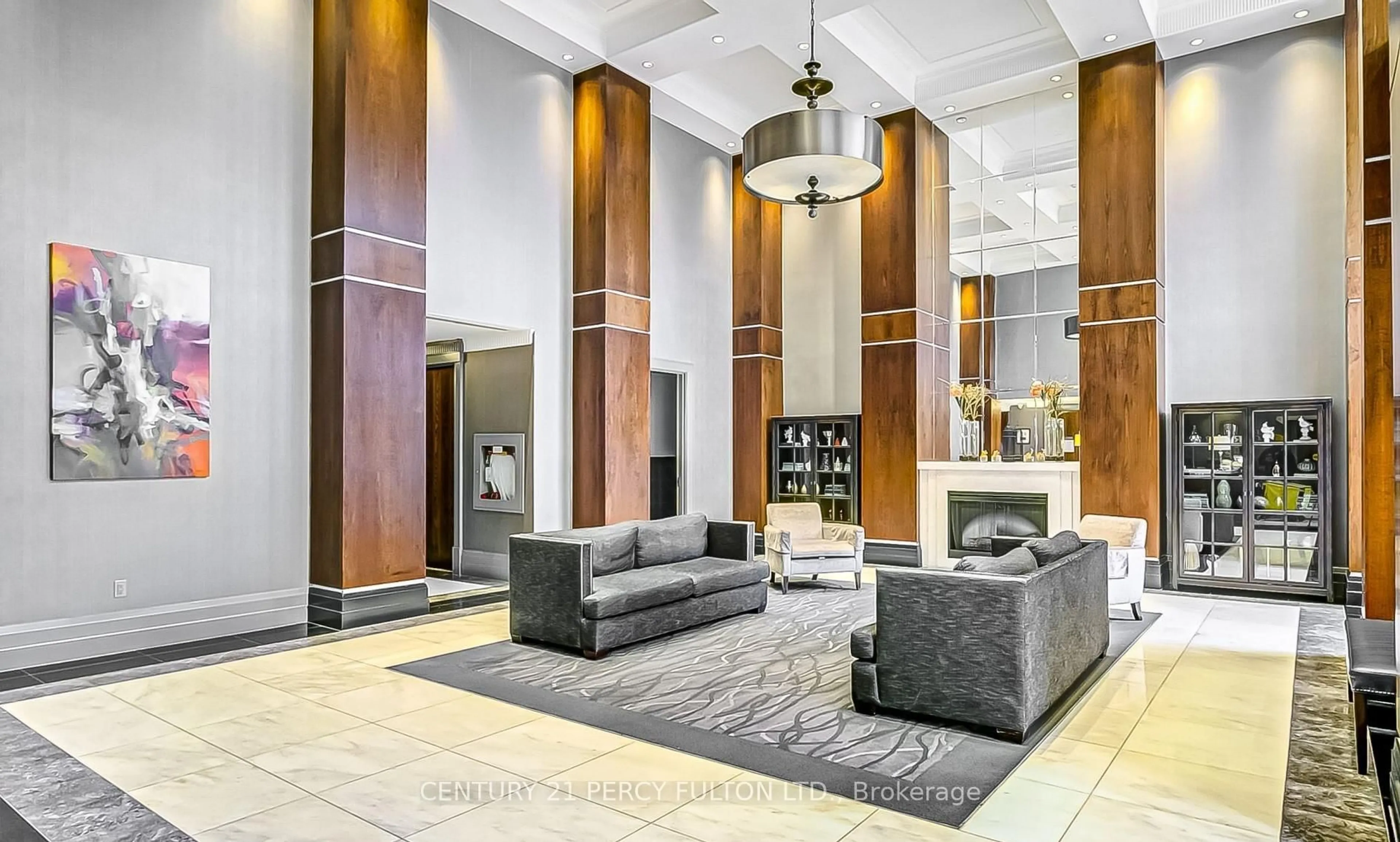 Lobby for 1 Rean Dr #1910, Toronto Ontario M2K 3C1