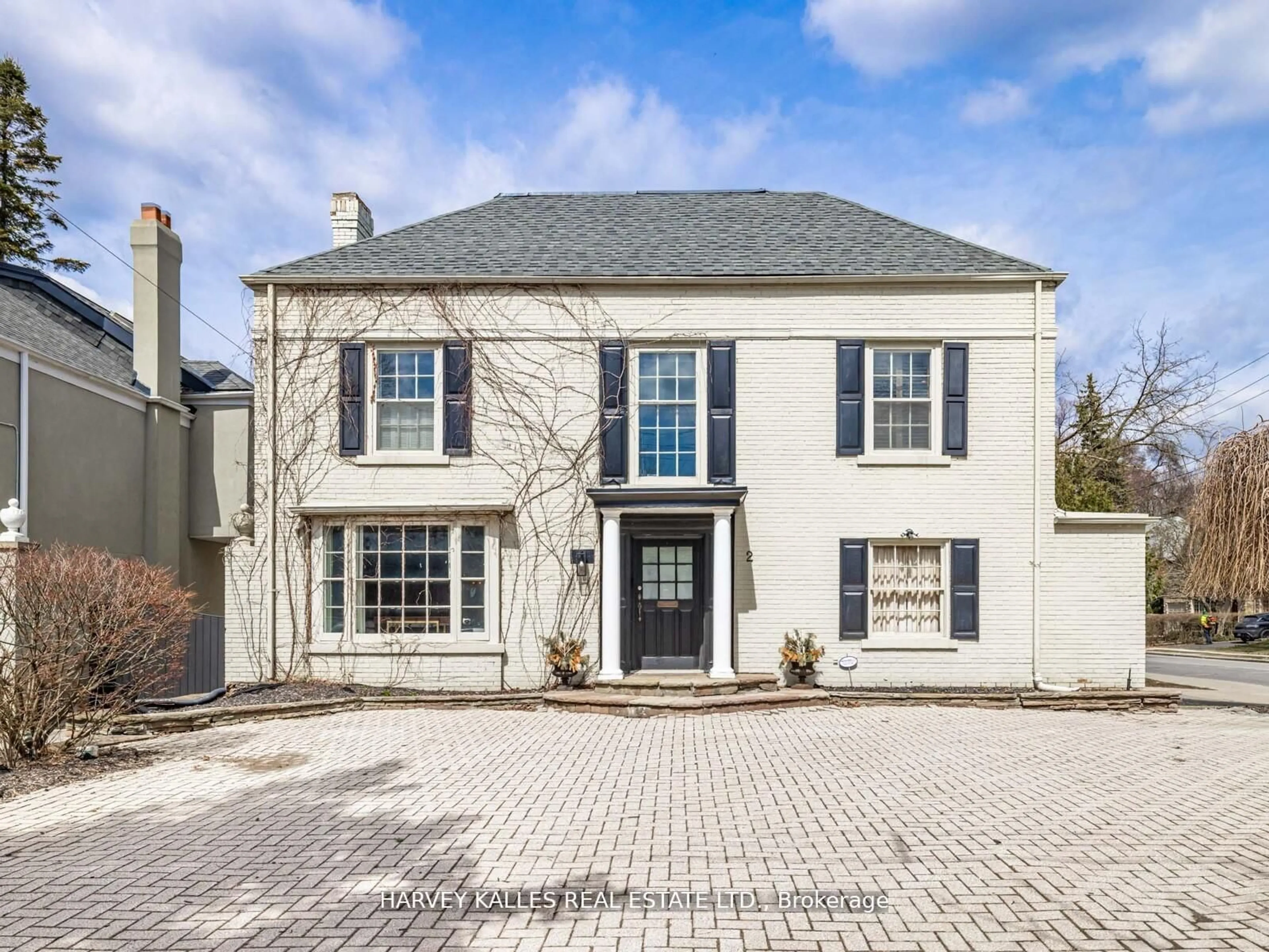 Home with brick exterior material, street for 2 Silverwood Ave, Toronto Ontario M5P 1W4