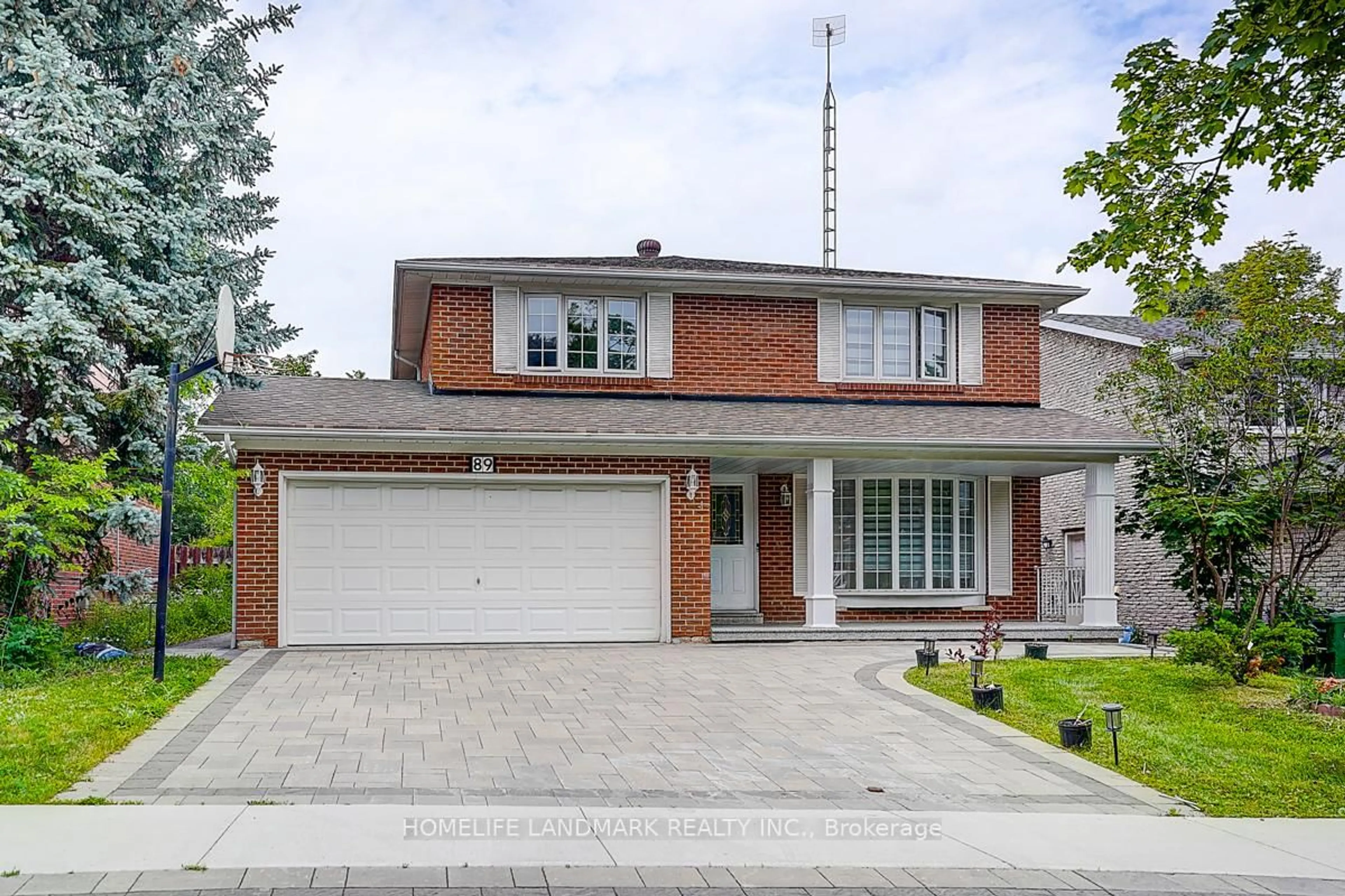 Home with brick exterior material, street for 89 Whitehorn Cres, Toronto Ontario M2J 3B1
