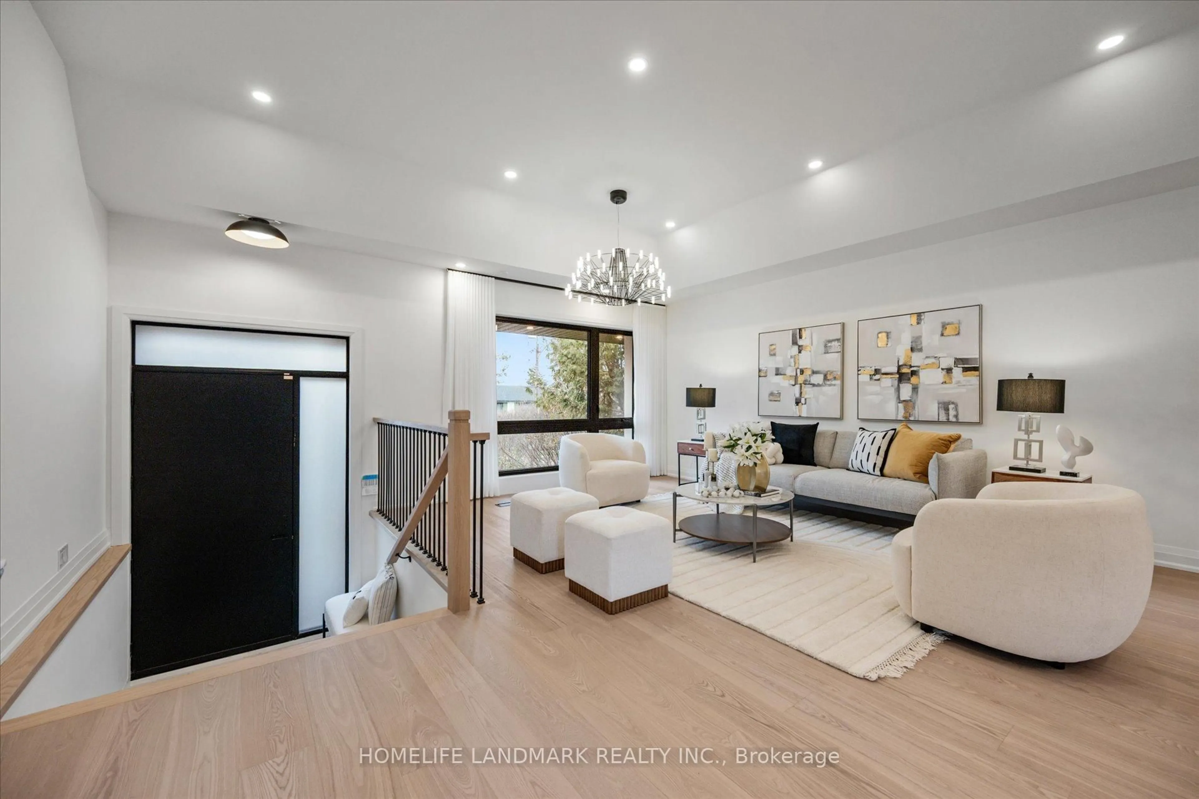 Living room with furniture, unknown for 25 Sutcliffe Dr, Toronto Ontario M2K 2A5