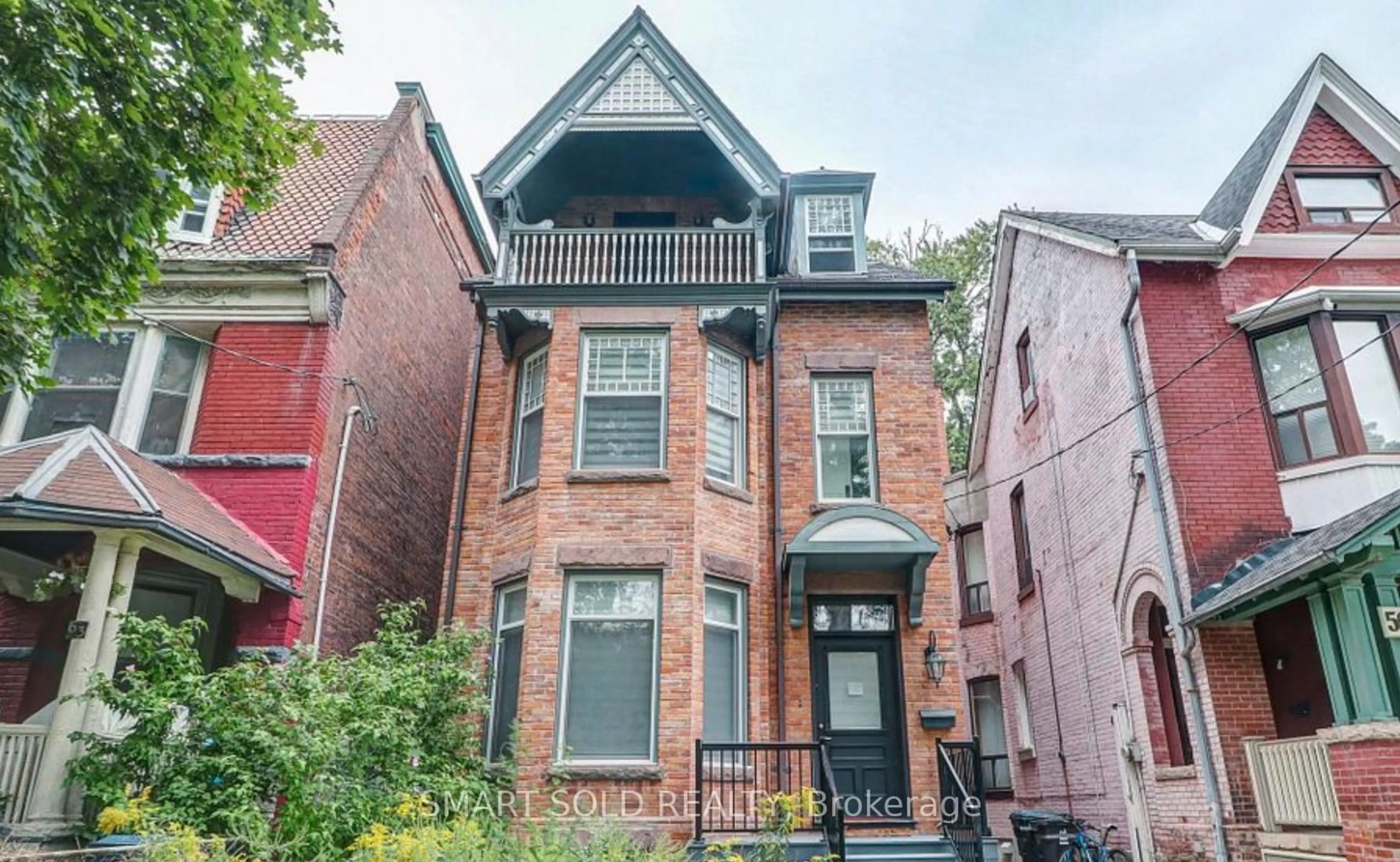 Home with brick exterior material, street for 61 Brunswick Ave, Toronto Ontario M5S 2L8