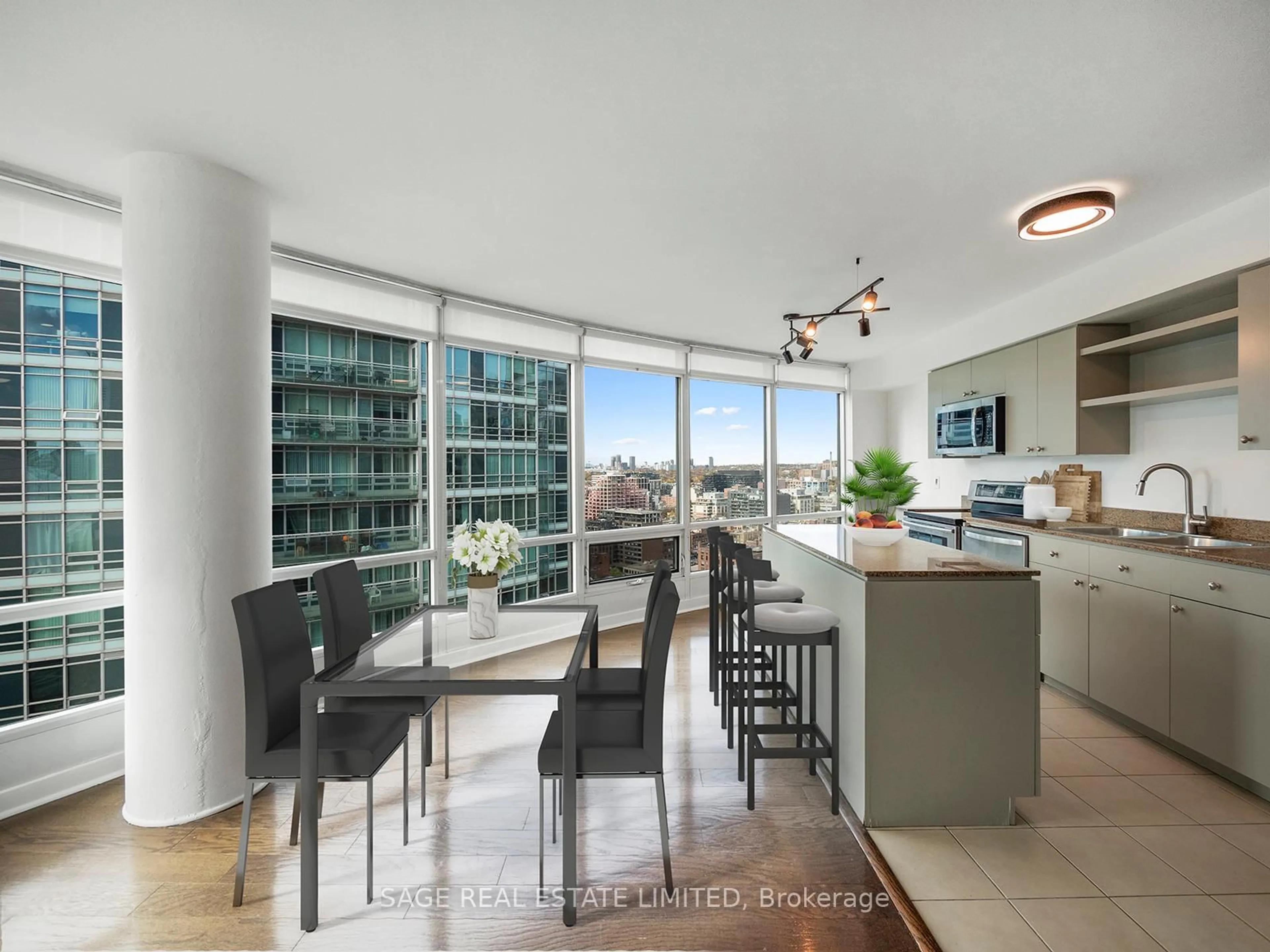 Open concept kitchen, unknown for 373 FRONT ST WEST St #2903, Toronto Ontario M5V 3R7