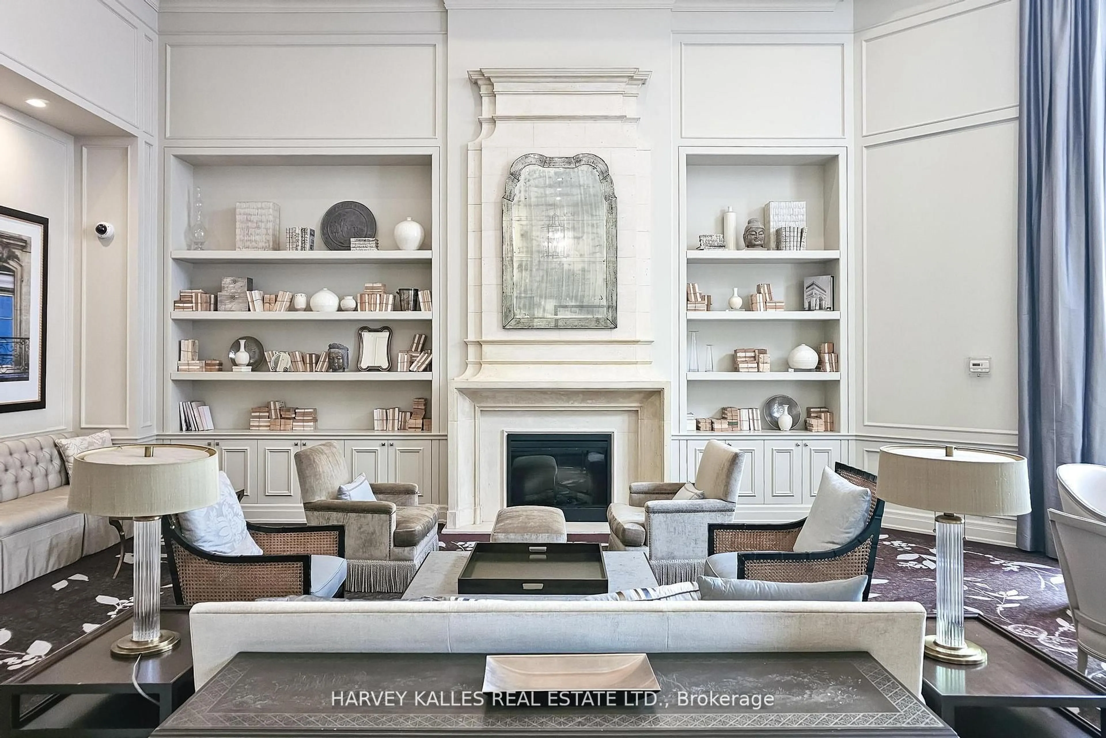 Living room with furniture, unknown for 23 Rean Dr #603, Toronto Ontario M2K 0A5