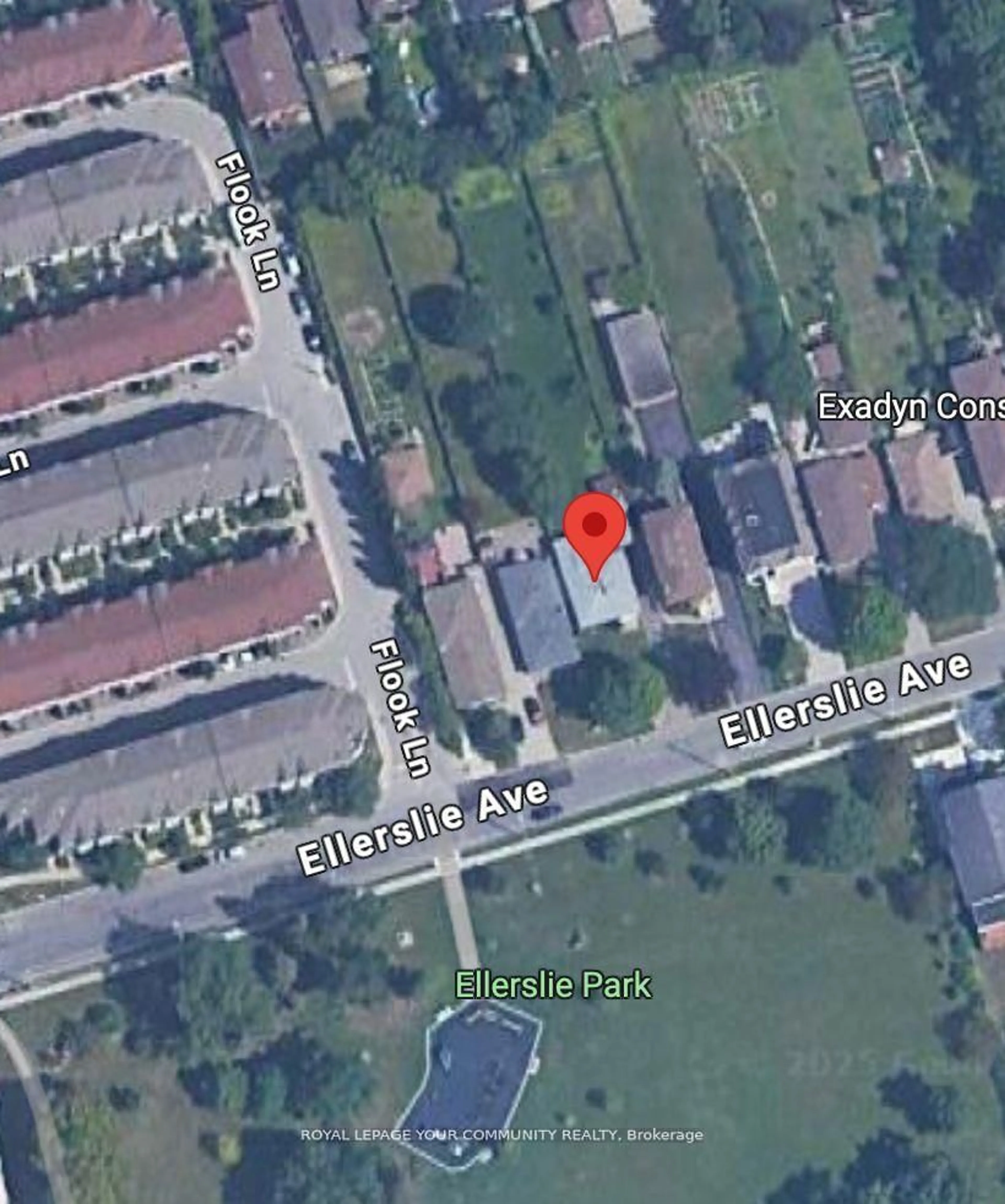 Picture of a map for 480 Ellerslie Ave, Toronto Ontario M2R 1C4