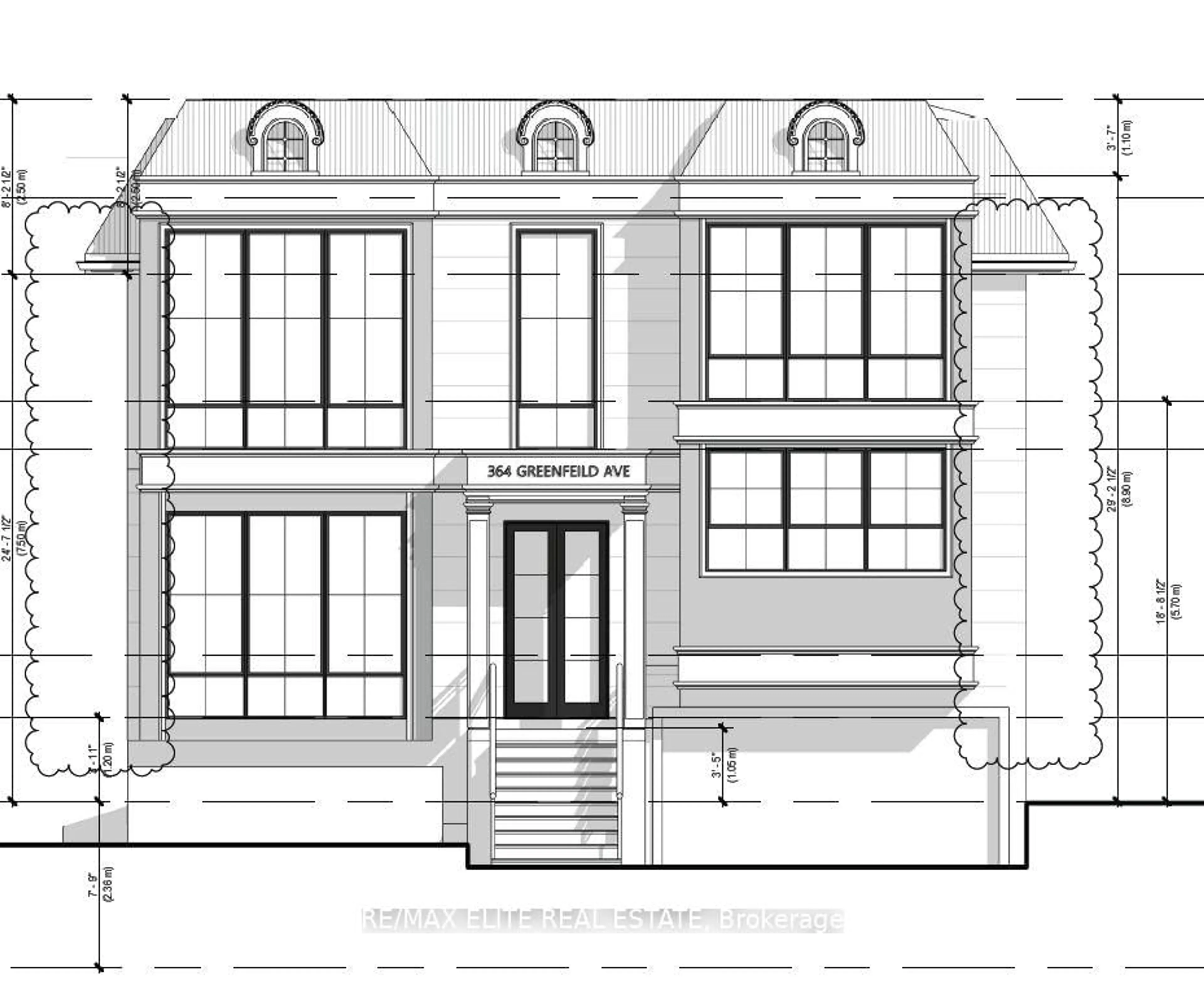 Floor plan for 364 Greenfield Ave, Toronto Ontario M2N 3E8