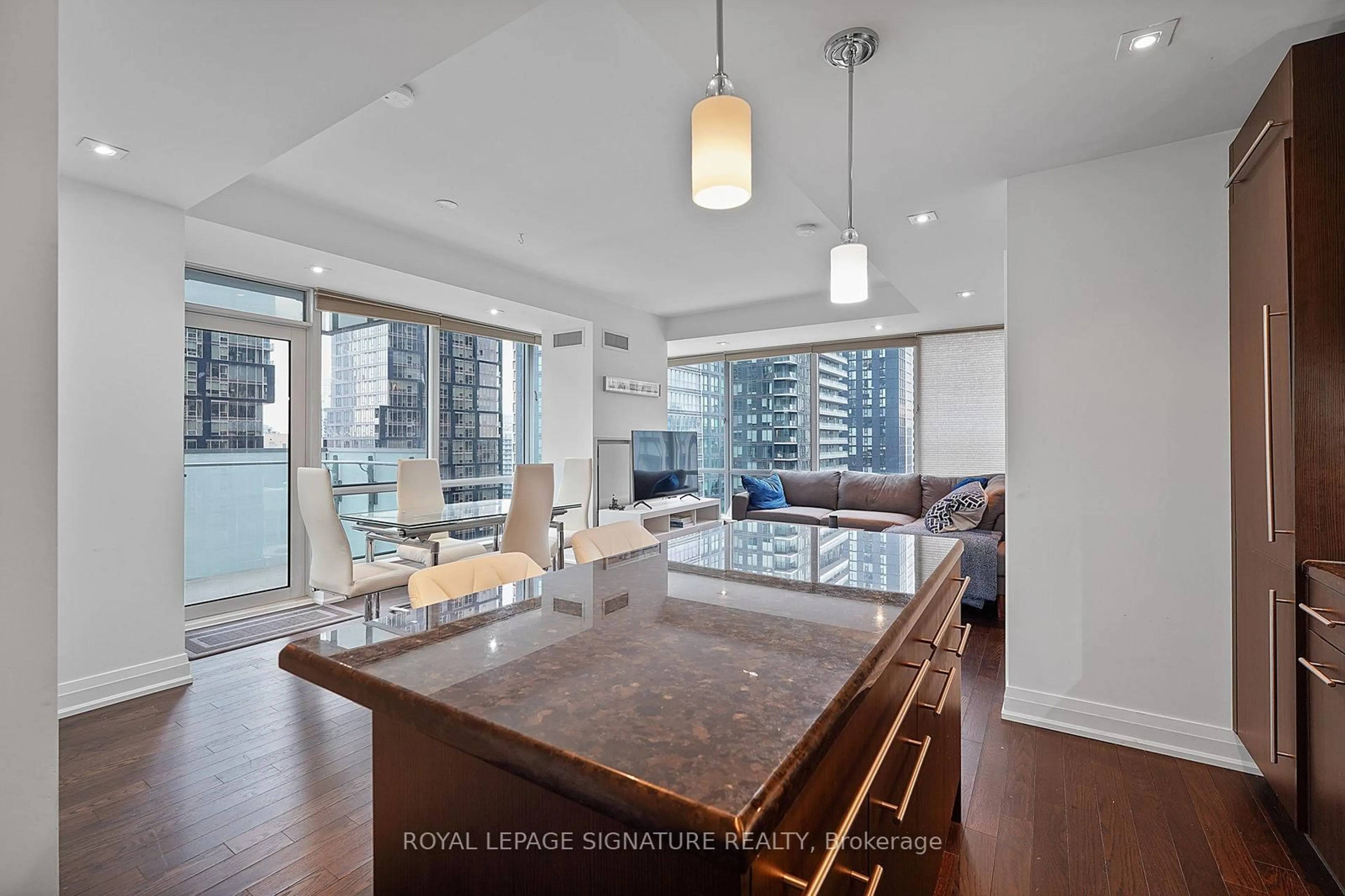 Open concept kitchen, unknown for 80 John St #2003, Toronto Ontario M5V 3X4