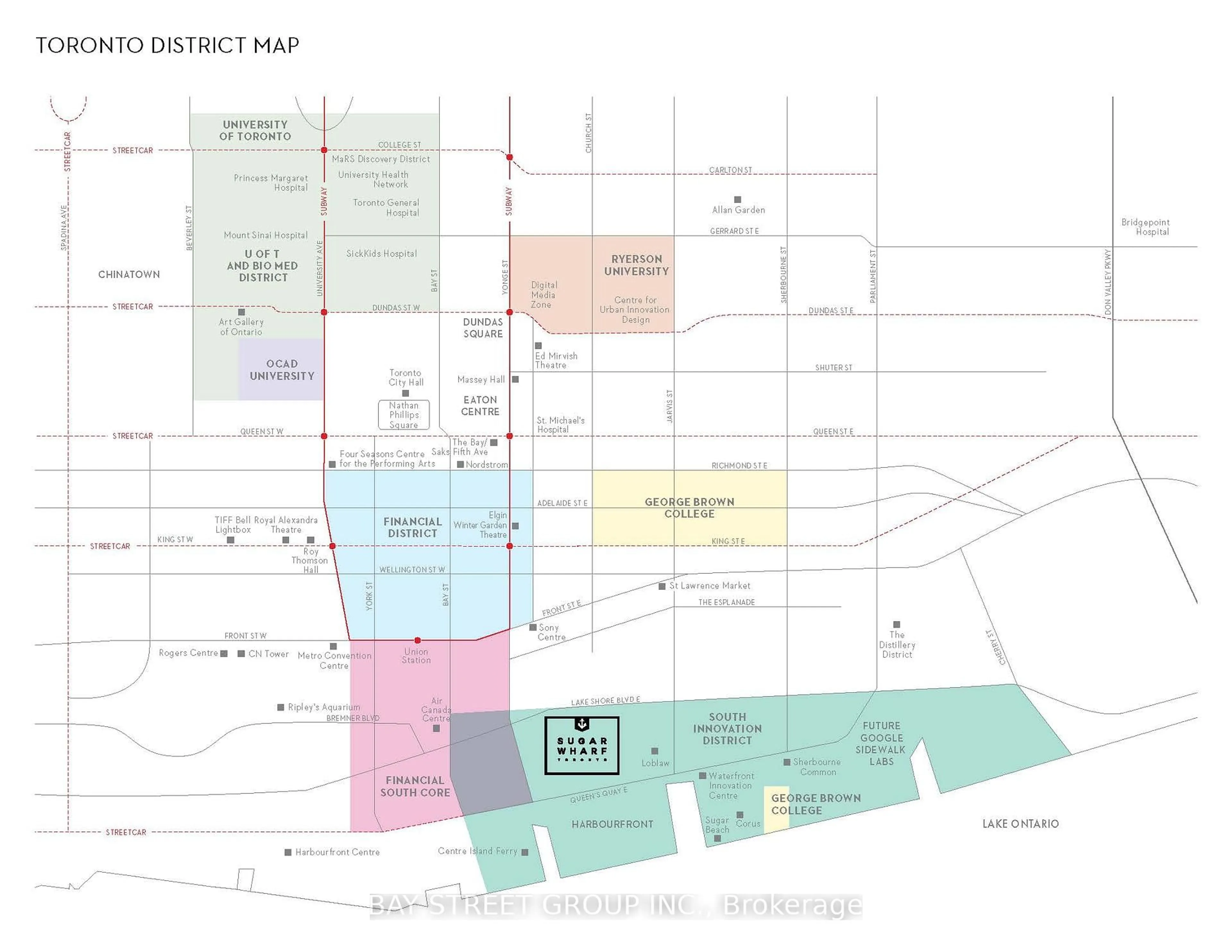 Floor plan for 55 Cooper St #2607, Toronto Ontario M5E 0G1