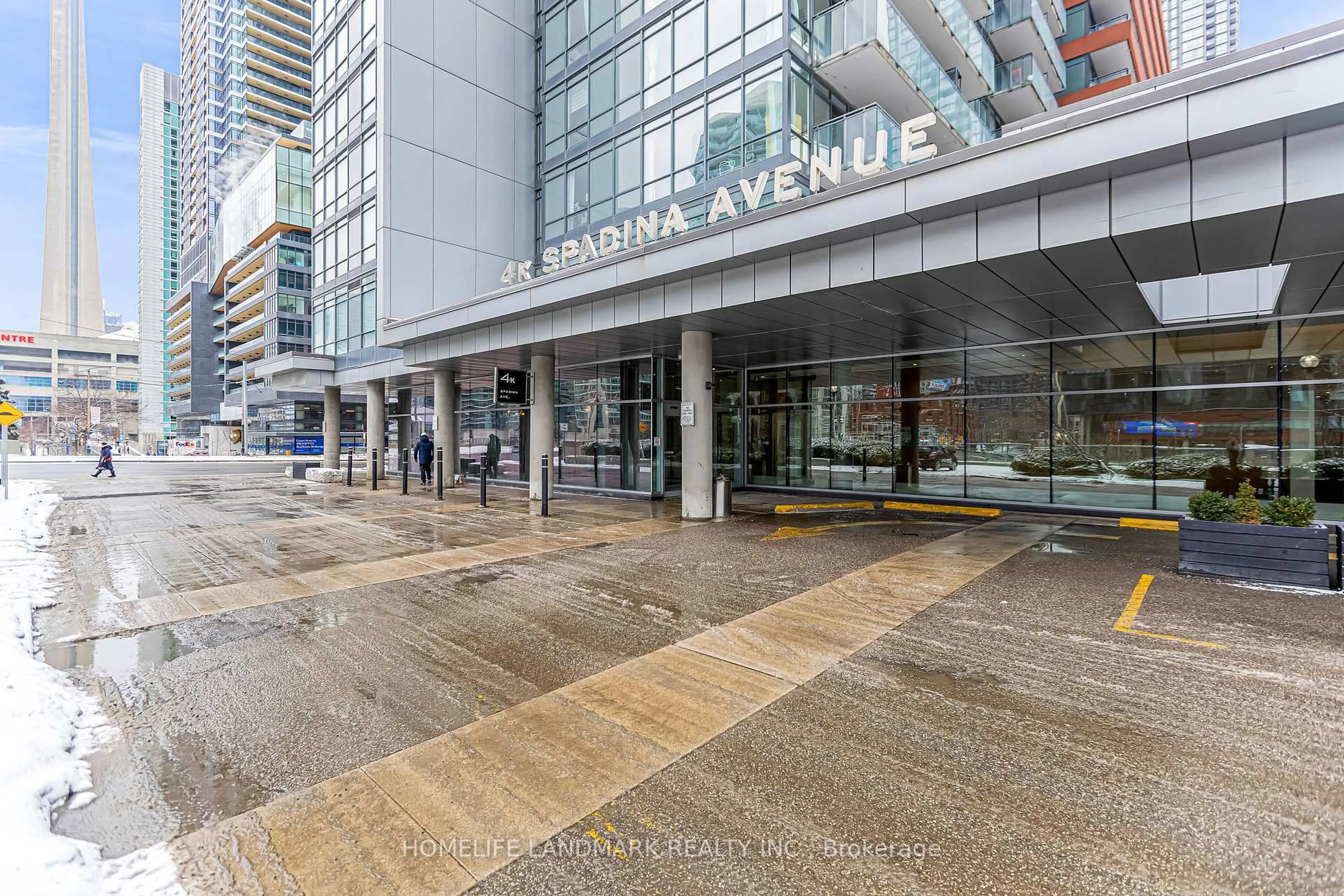 Indoor foyer for 4K Spadina Ave #unit 811, Toronto Ontario M5V 3Y9