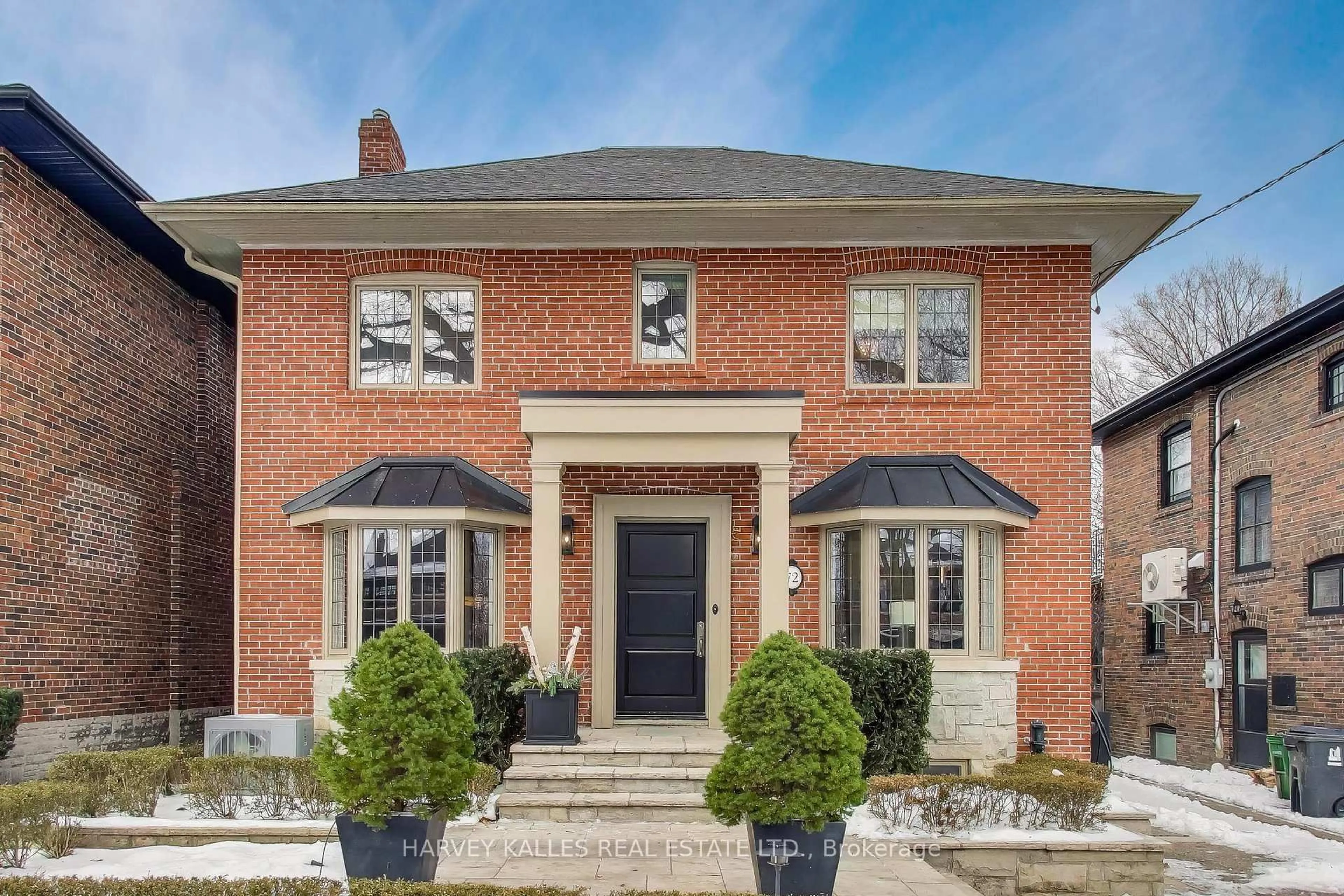 Home with brick exterior material, street for 72 Cheritan Ave, Toronto Ontario M4R 1S6