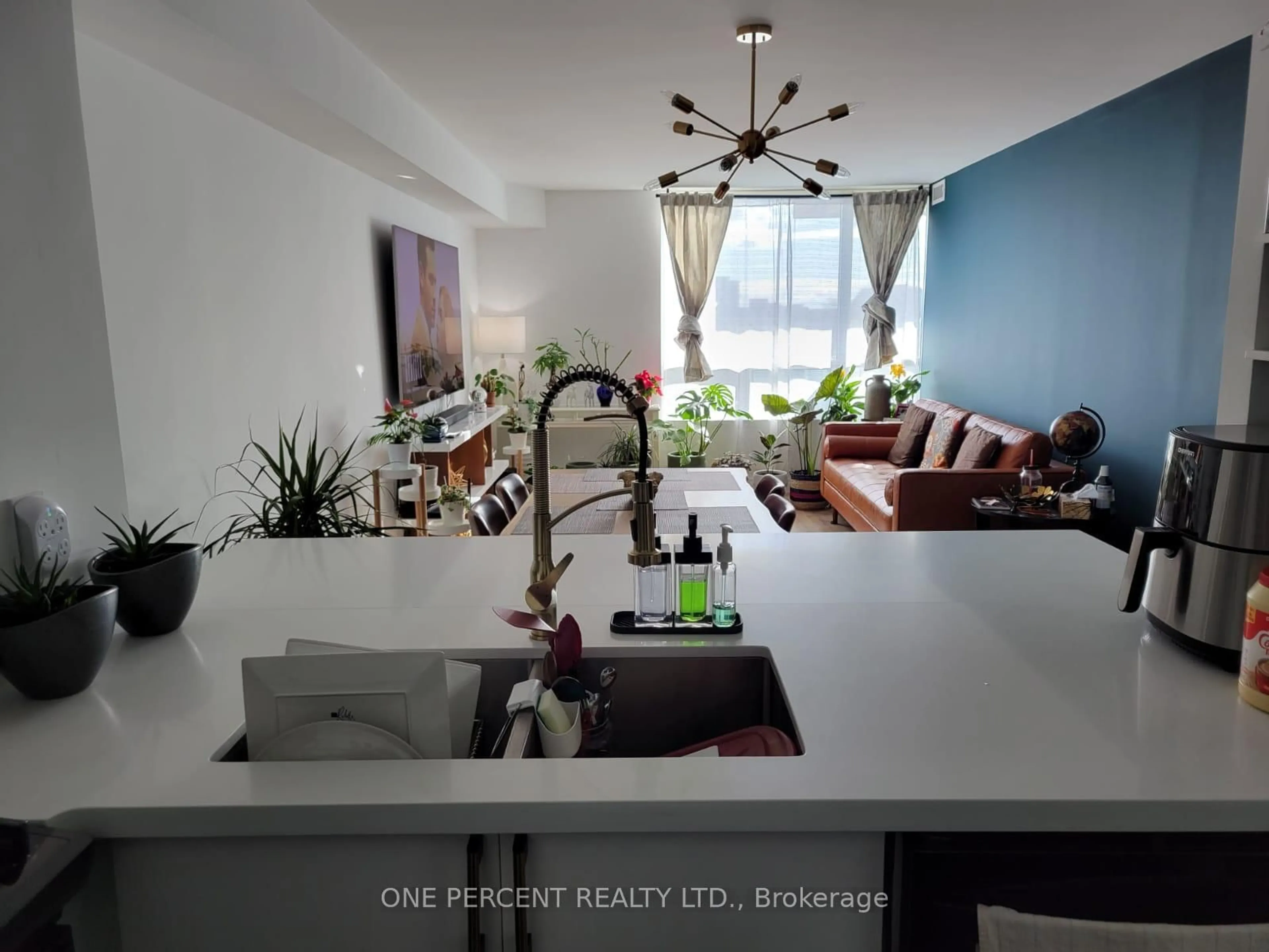 Living room with furniture, unknown for 8 Covington Rd #803, Toronto Ontario M6A 3E5