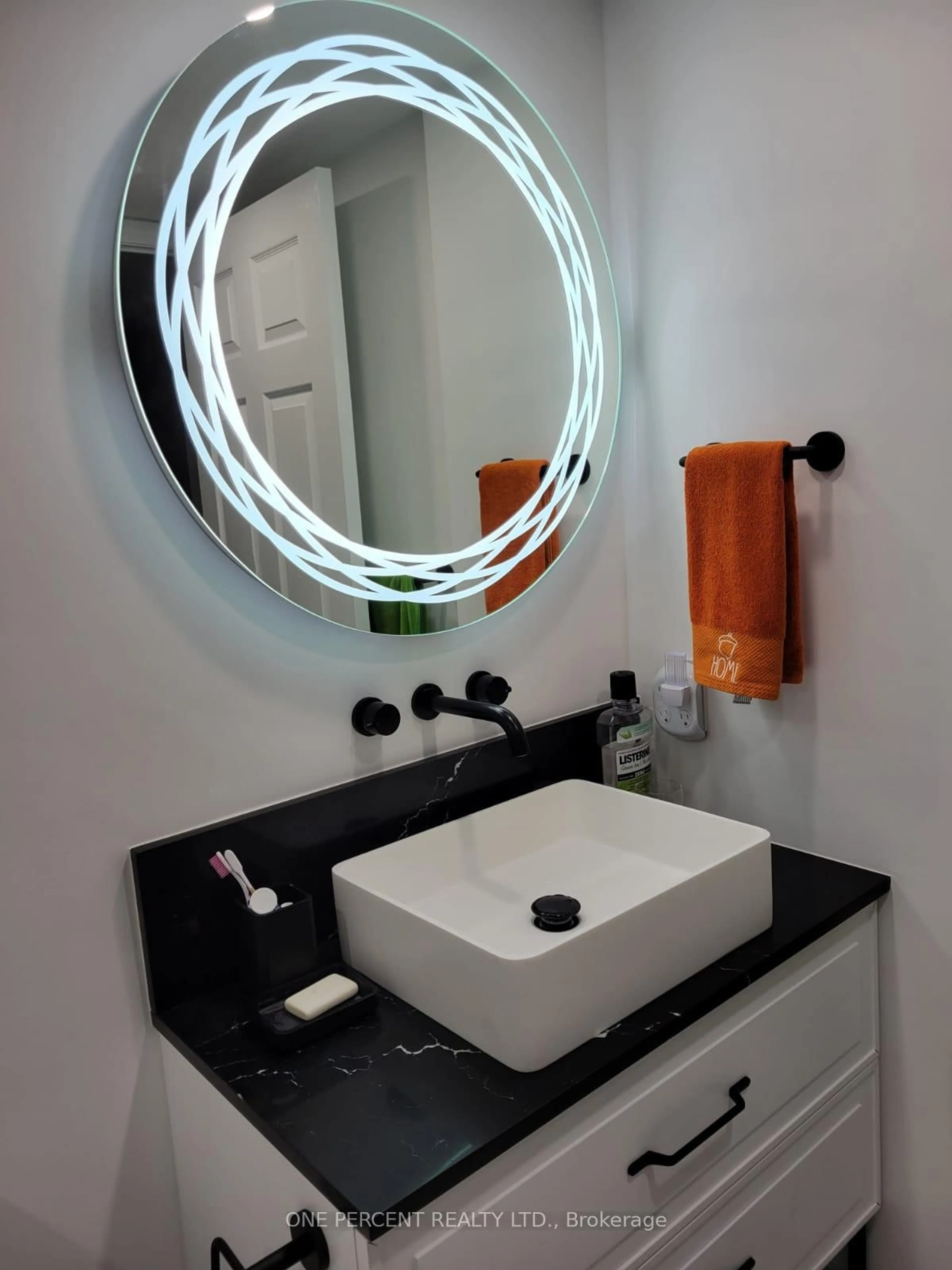 Contemporary bathroom, ceramic/tile floor for 8 Covington Rd #803, Toronto Ontario M6A 3E5