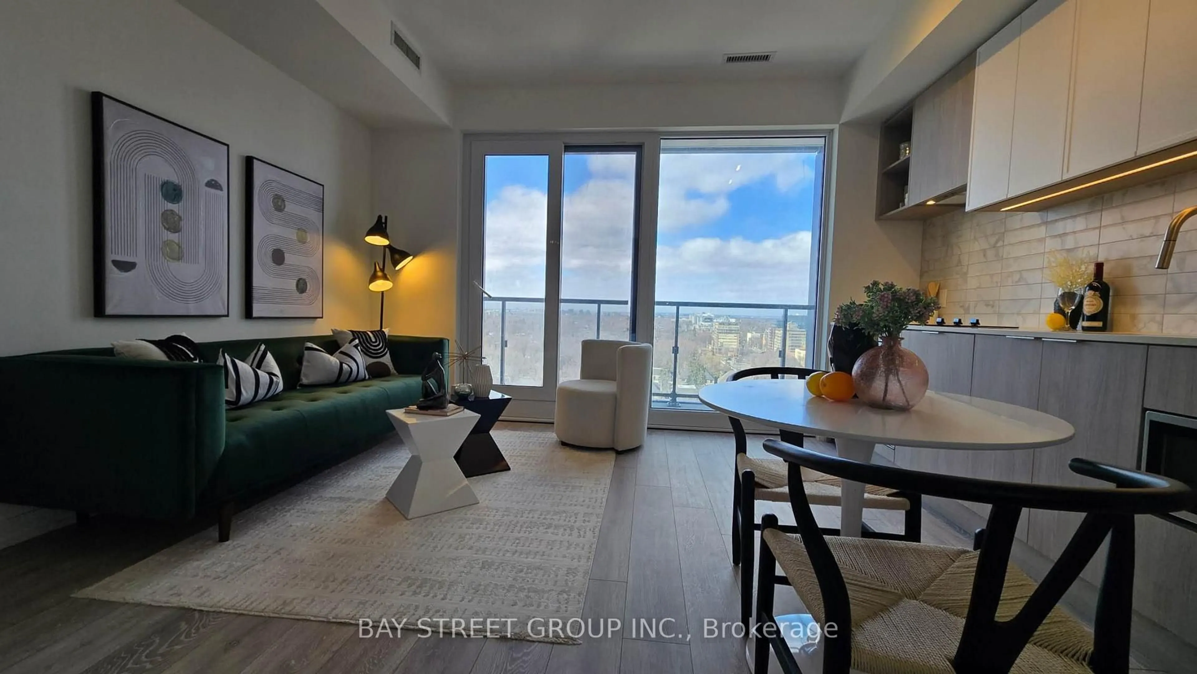 Living room with furniture, unknown for 2020 Bathurst St #1909, Toronto Ontario M5P 0A6