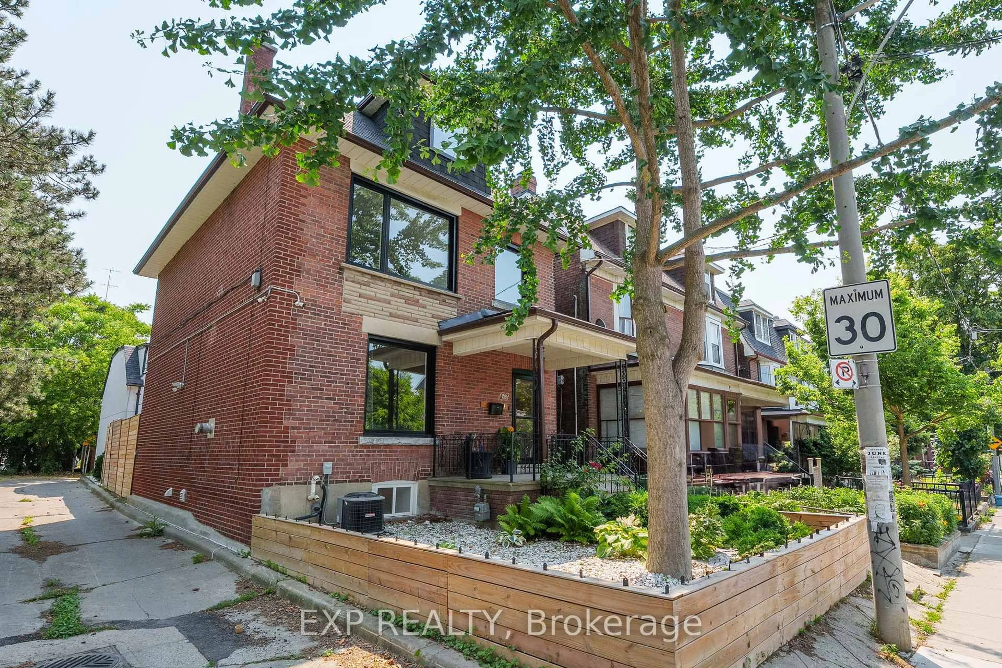 Home with brick exterior material, street for 29 Grace St, Toronto Ontario M6J 2S4