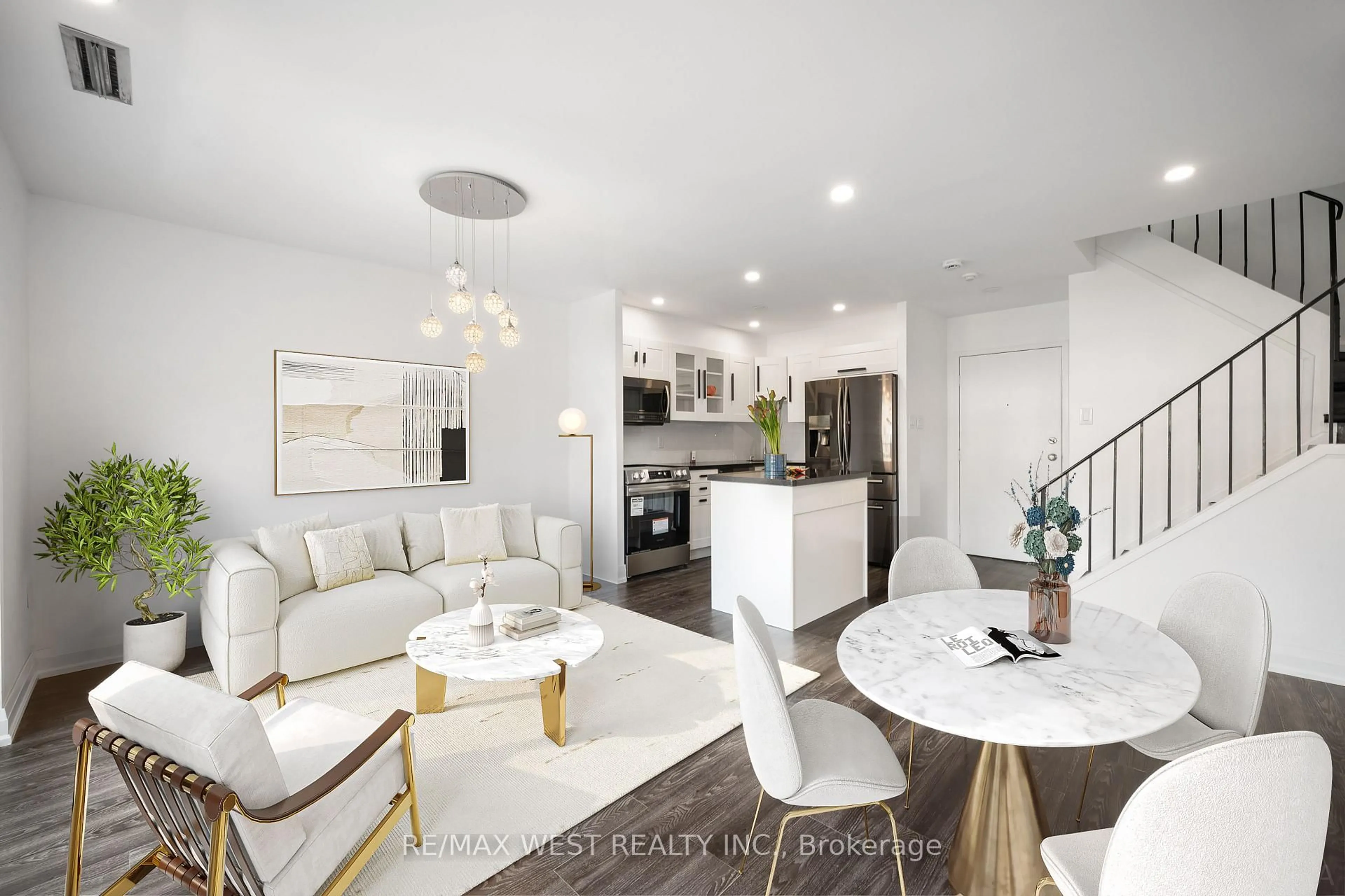 Open concept kitchen, unknown for 165 Cherokee Blvd #236, Toronto Ontario M2J 4T7