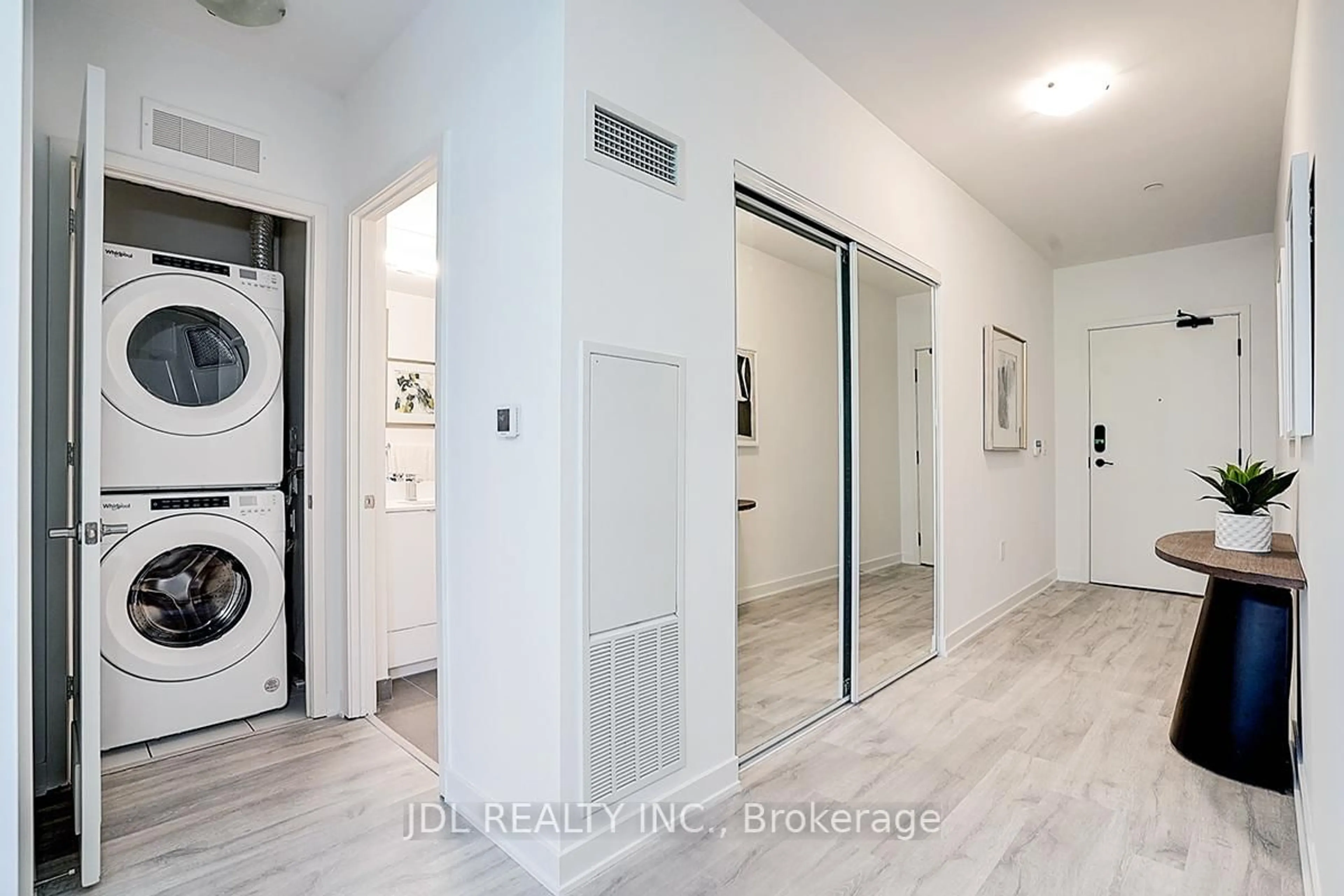 Indoor entryway for 60 Princess St #202 SE, Toronto Ontario M5A 2C7