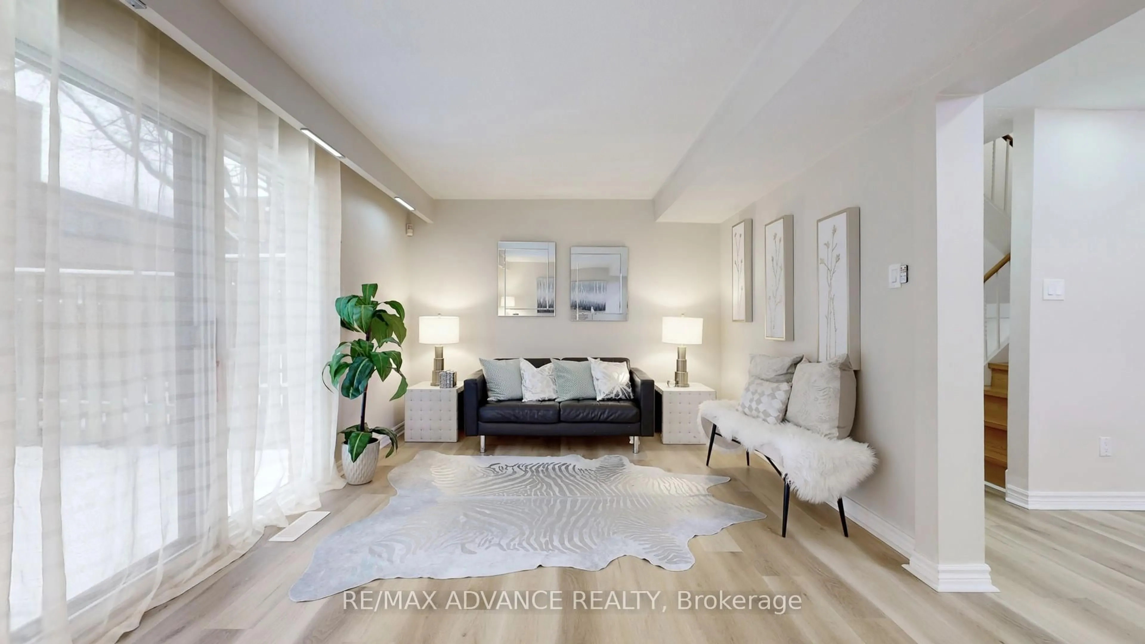 Living room with furniture, unknown for 4 Frosty Meadoway, Toronto Ontario M2H 2V6