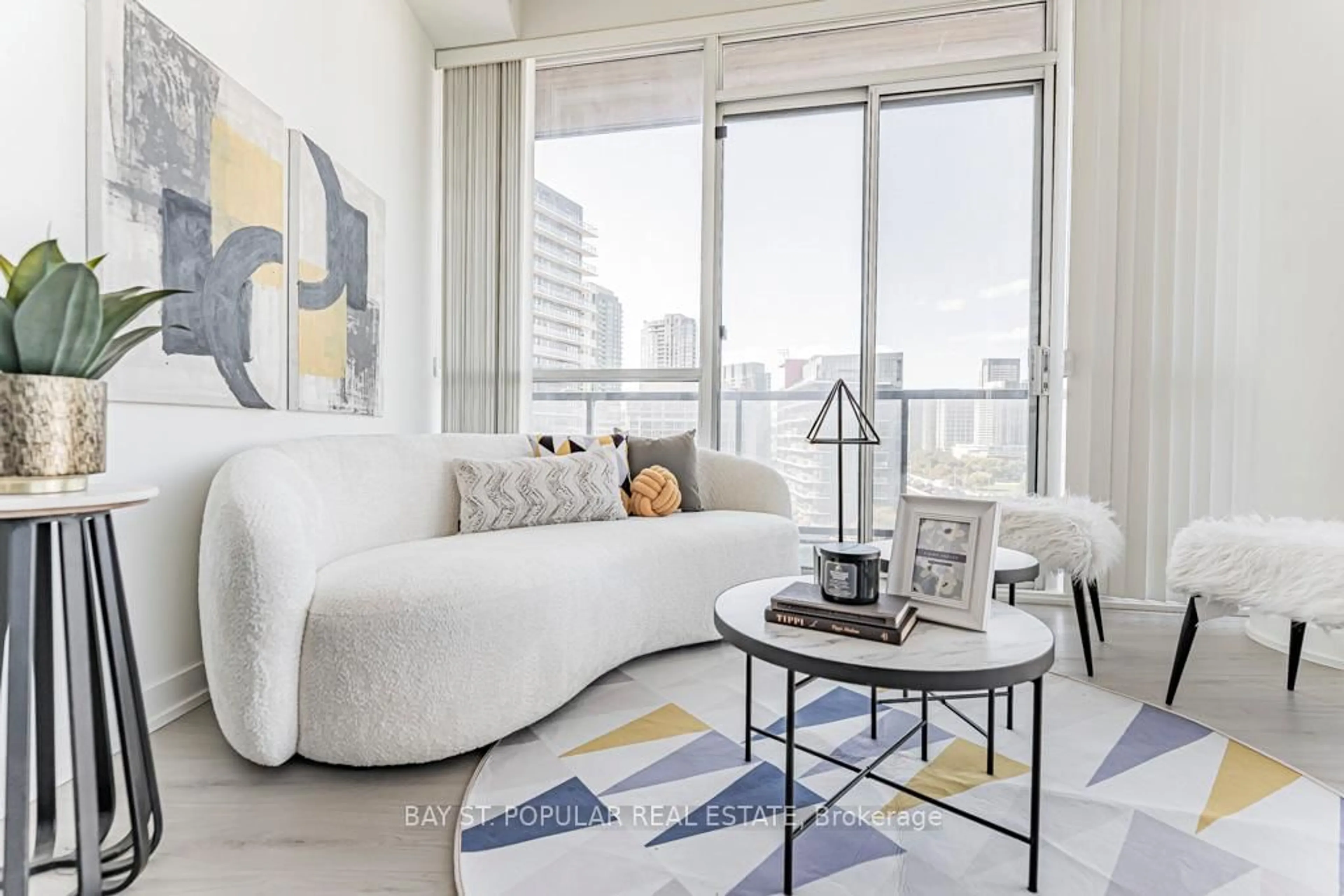 Living room with furniture, unknown for 20 Bruyeres Mews #1503, Toronto Ontario M5V 0G8