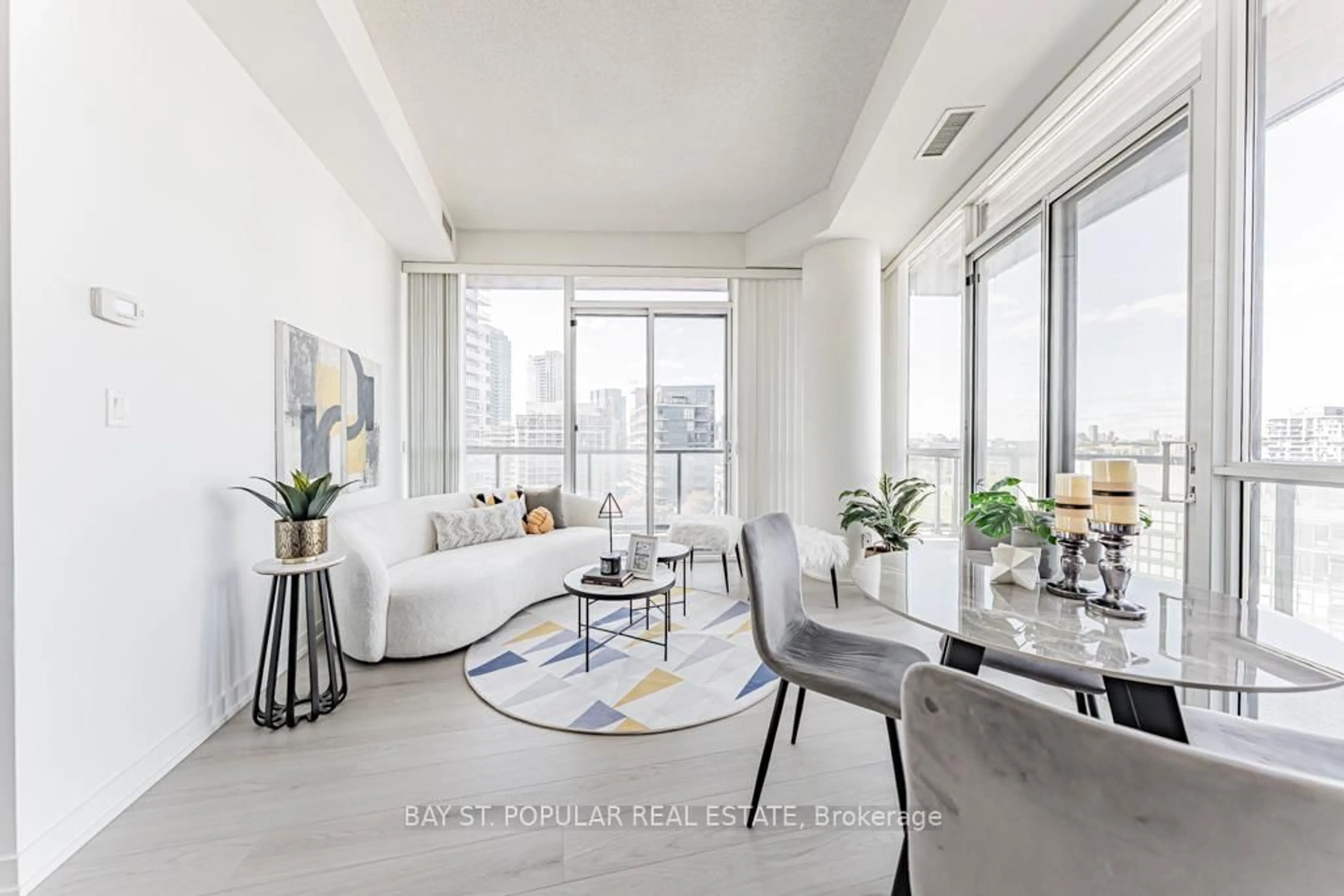 Living room with furniture, unknown for 20 Bruyeres Mews #1503, Toronto Ontario M5V 0G8