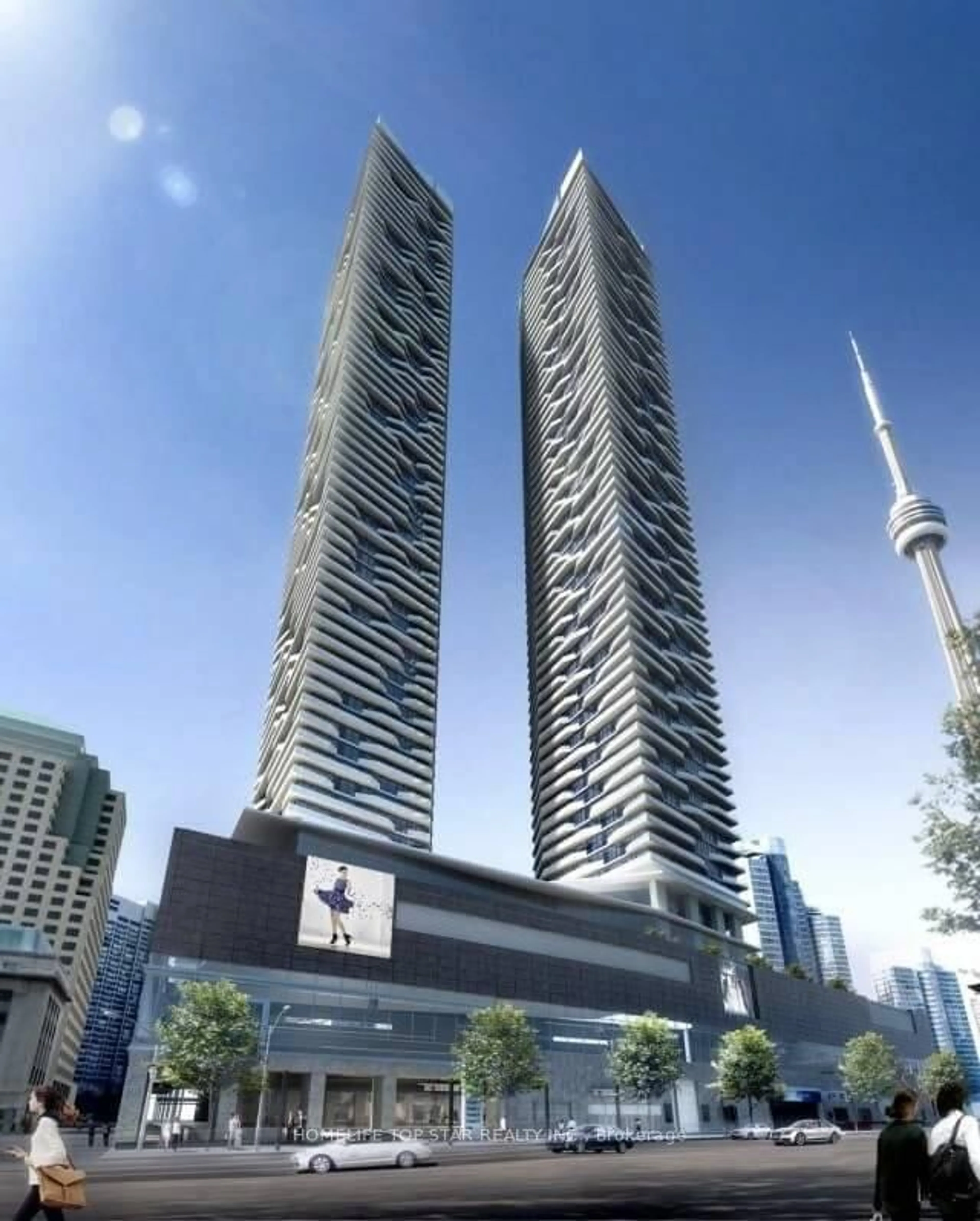 Indoor foyer for 100 Harbour St #1406, Toronto Ontario M5J 0B5