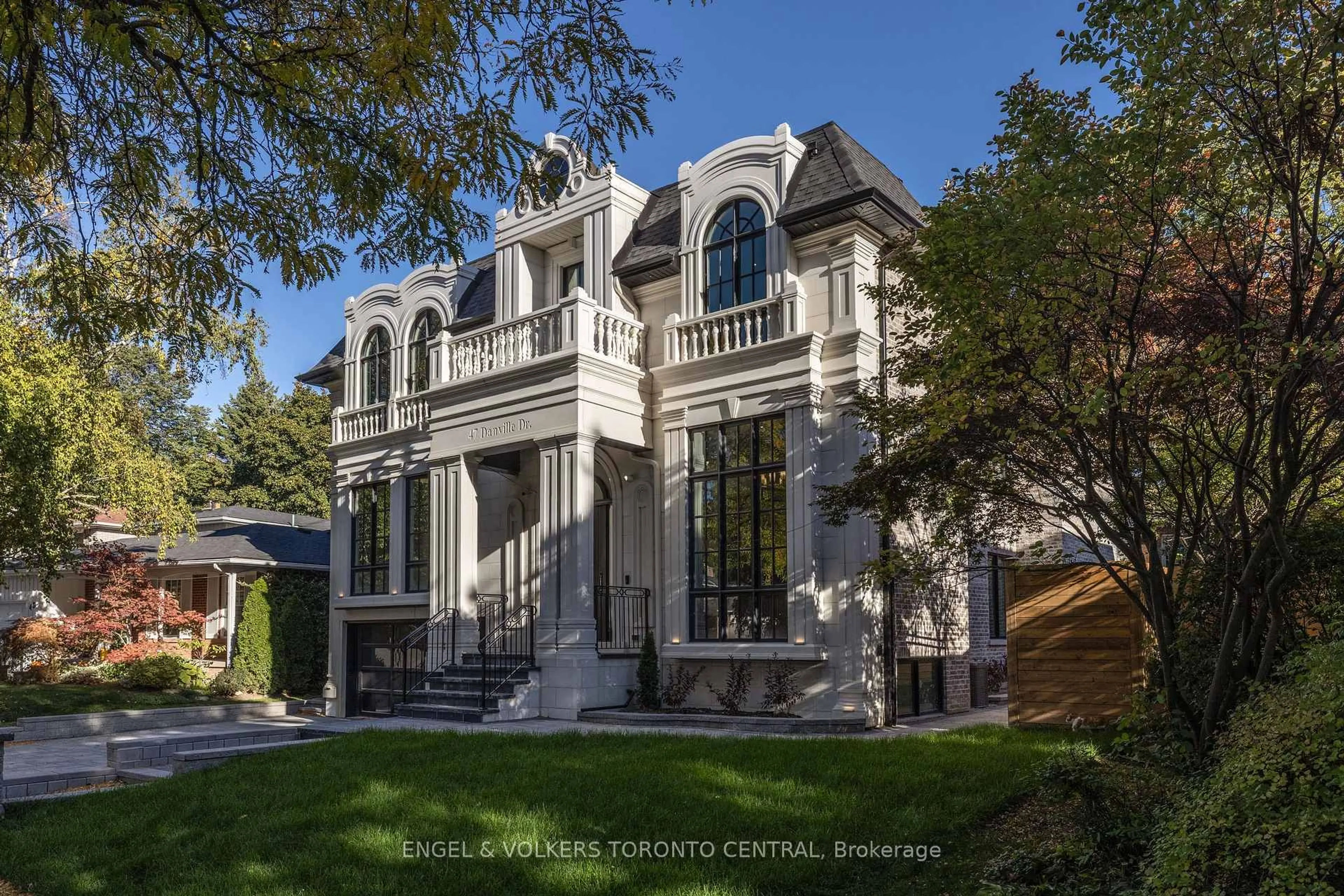 Home with brick exterior material, street for 47 Danville Dr, Toronto Ontario M2P 1J2