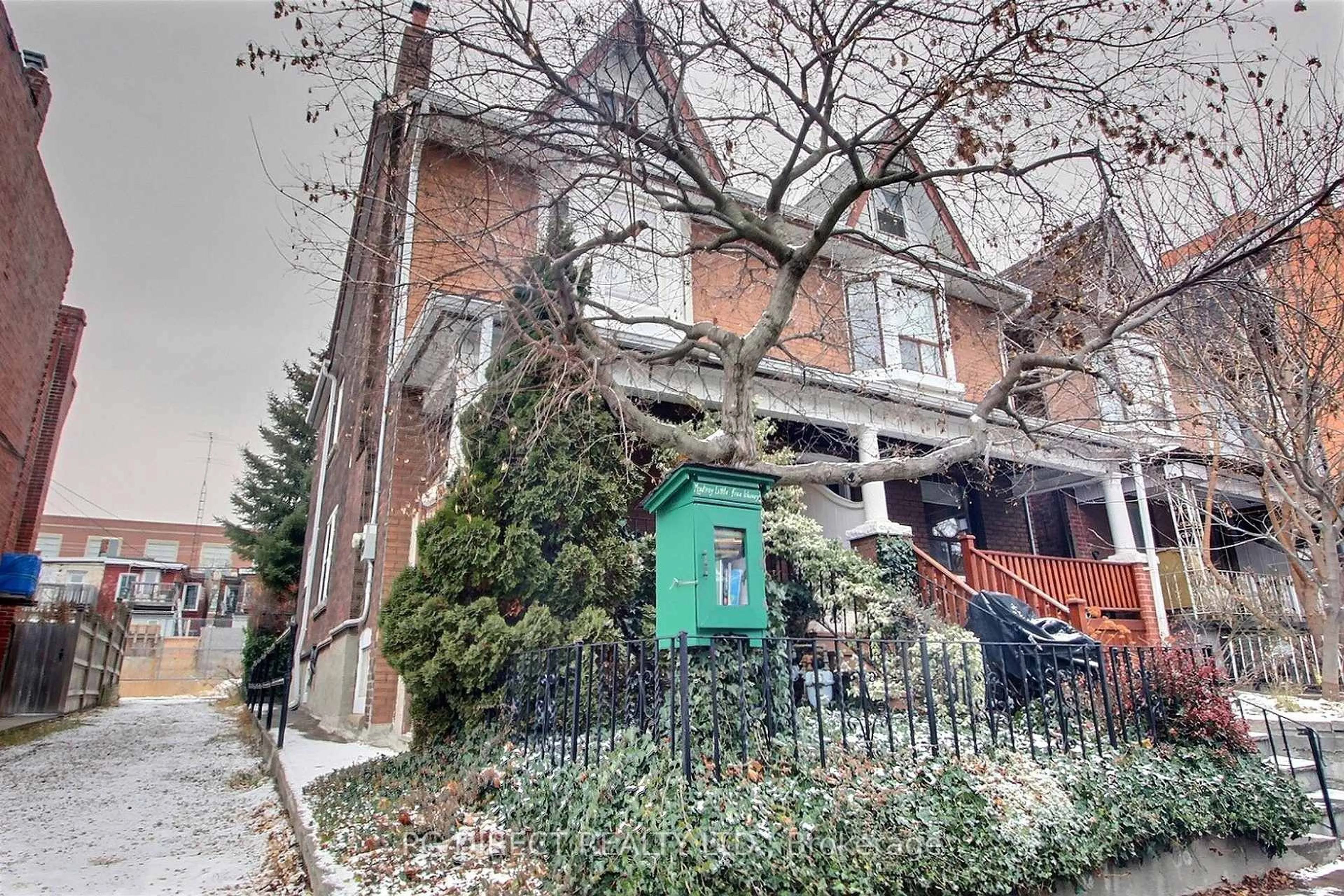Home with brick exterior material, street for 62 Moutray St, Toronto Ontario M6K 1W5