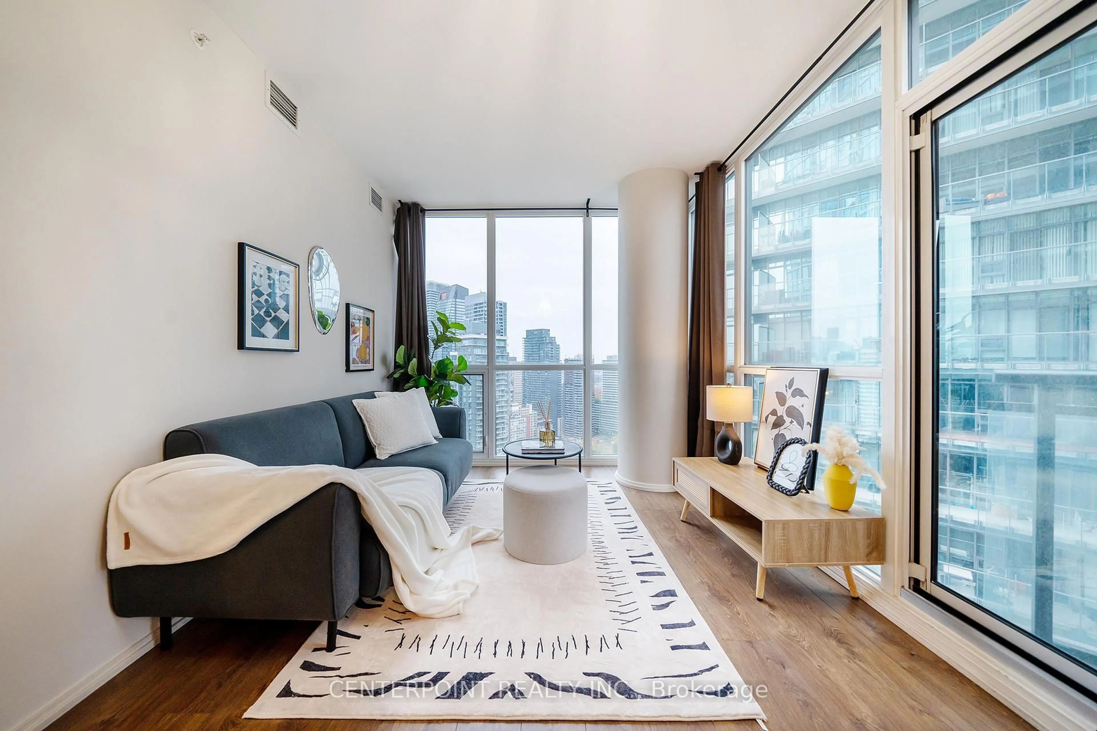 Living room with furniture, unknown for 45 Charles St #3602, Toronto Ontario M4Y 1S2