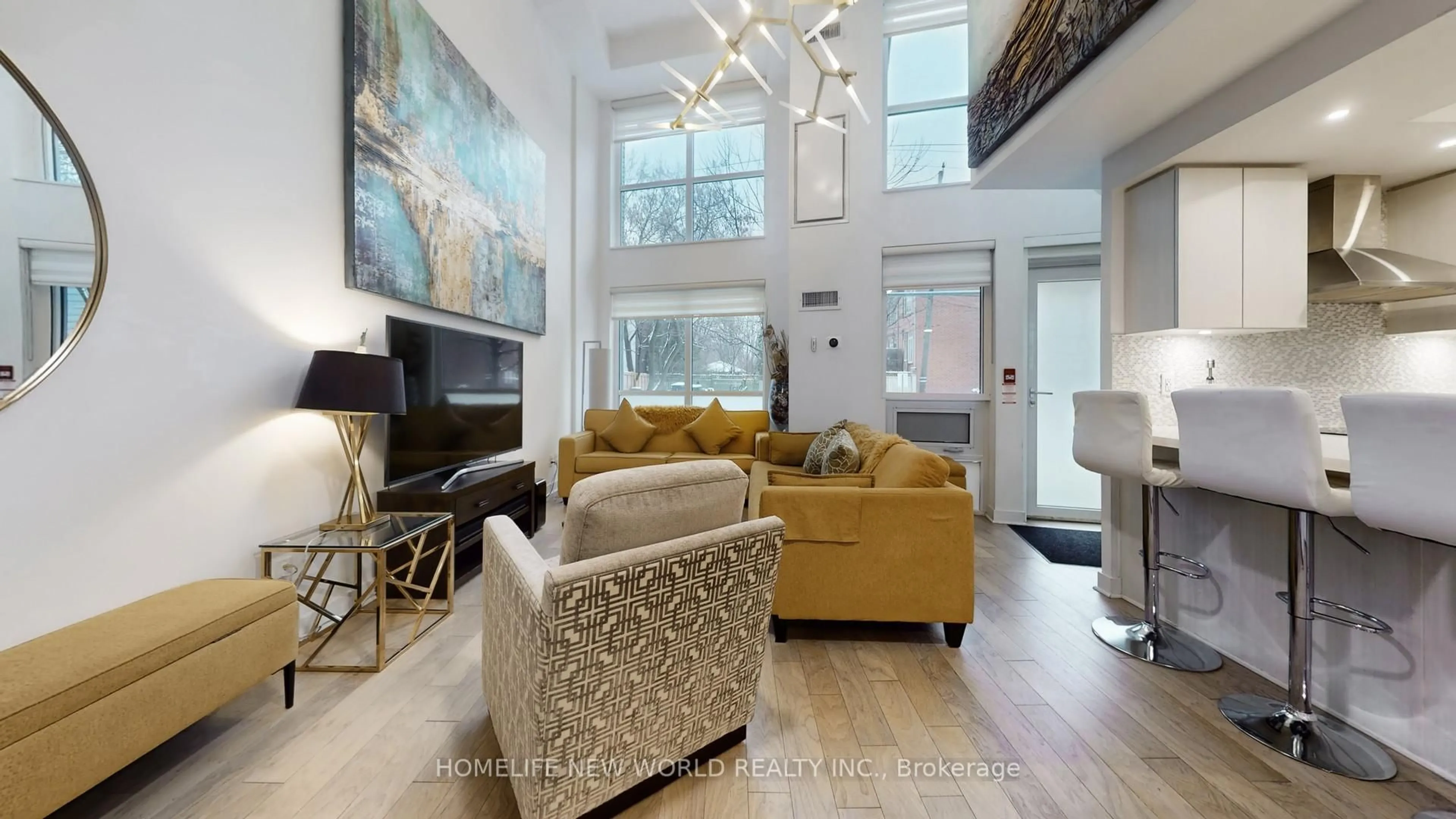 Living room with furniture, unknown for 58 Orchard View Blvd #TH7, Toronto Ontario M4R 0A2