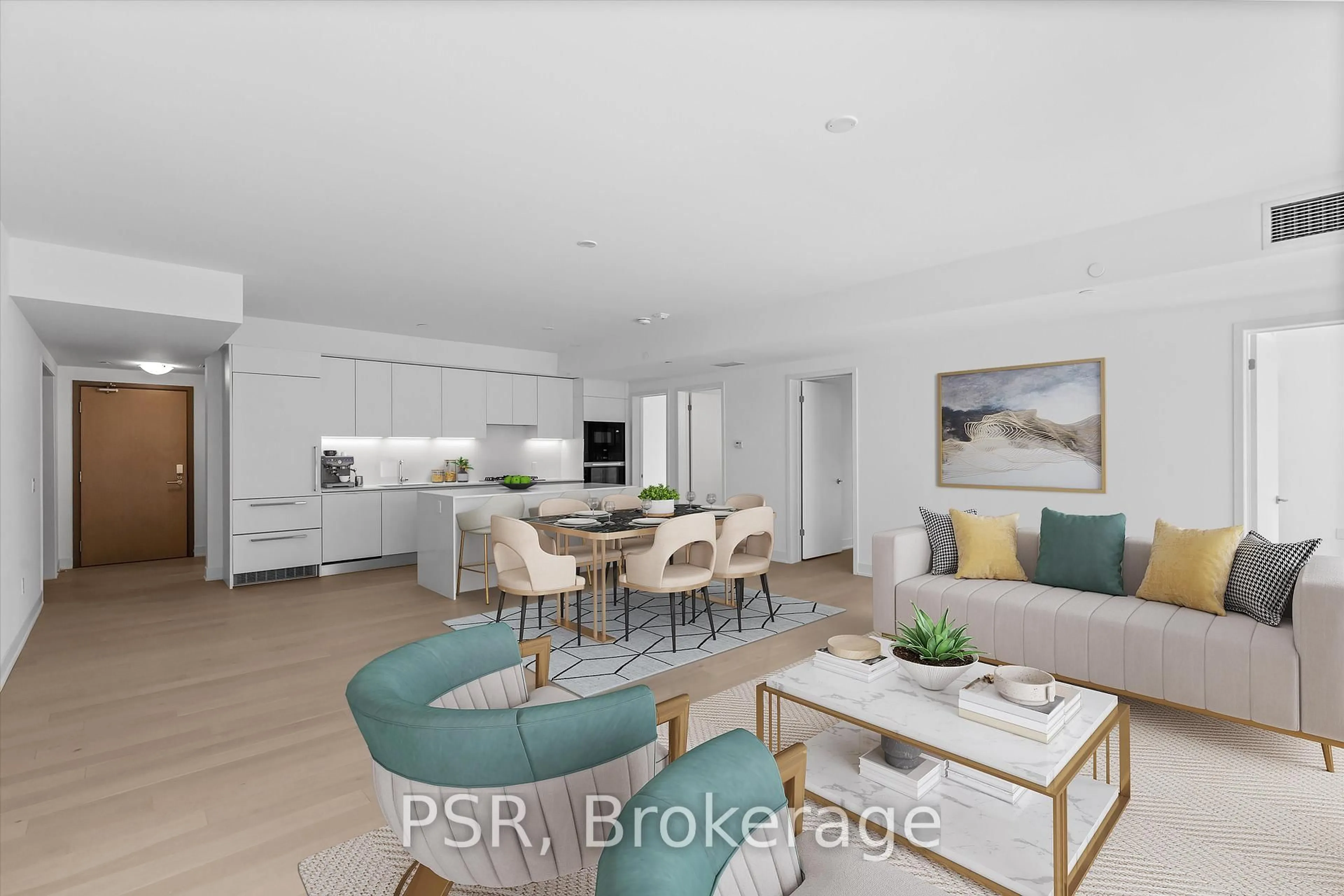 Open concept kitchen, unknown for 200 Keewatin Ave #304, Toronto Ontario M4P 1Z8