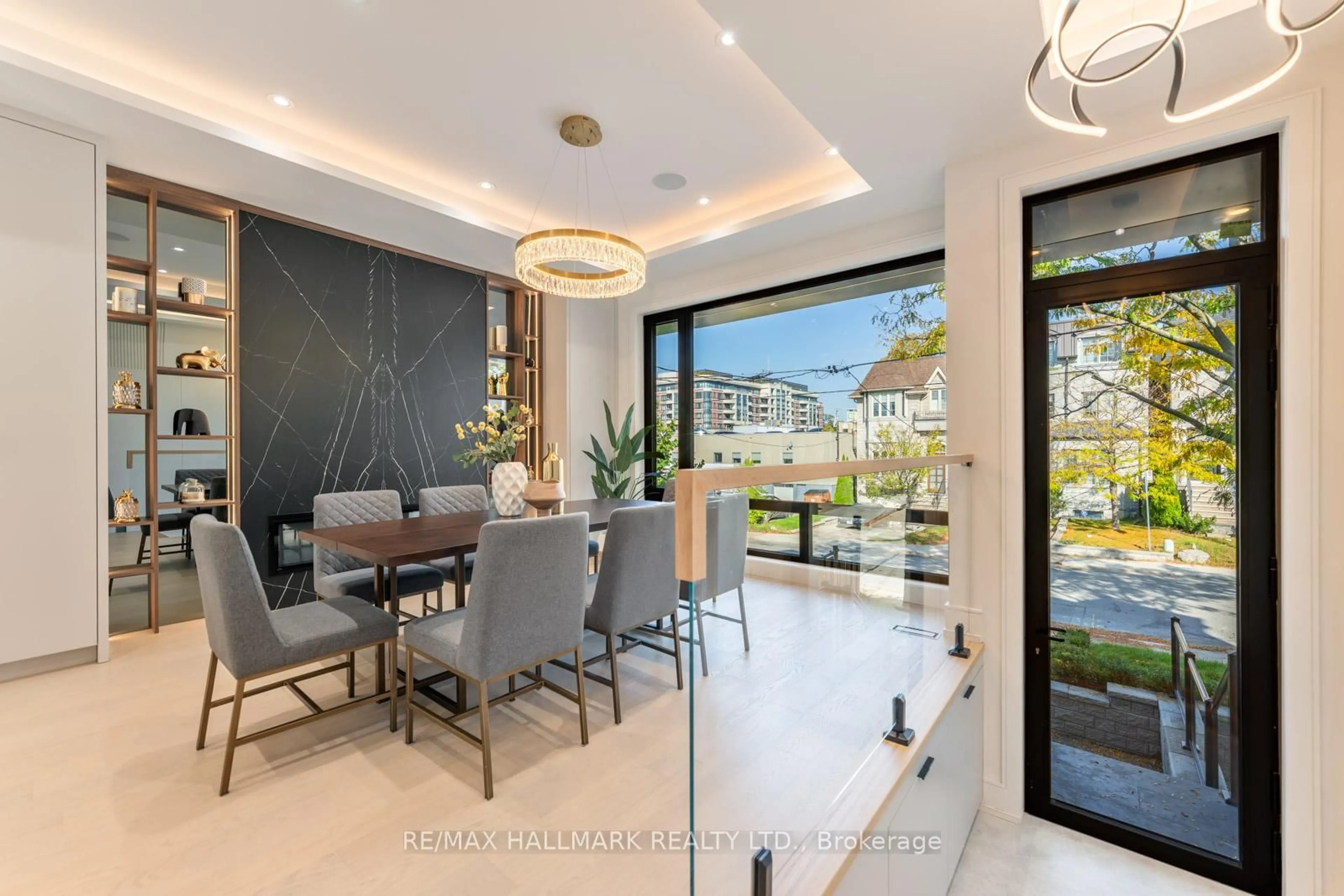 Dining room, ceramic/tile floor for 359 Cranbrooke Ave, Toronto Ontario M5M 1N2