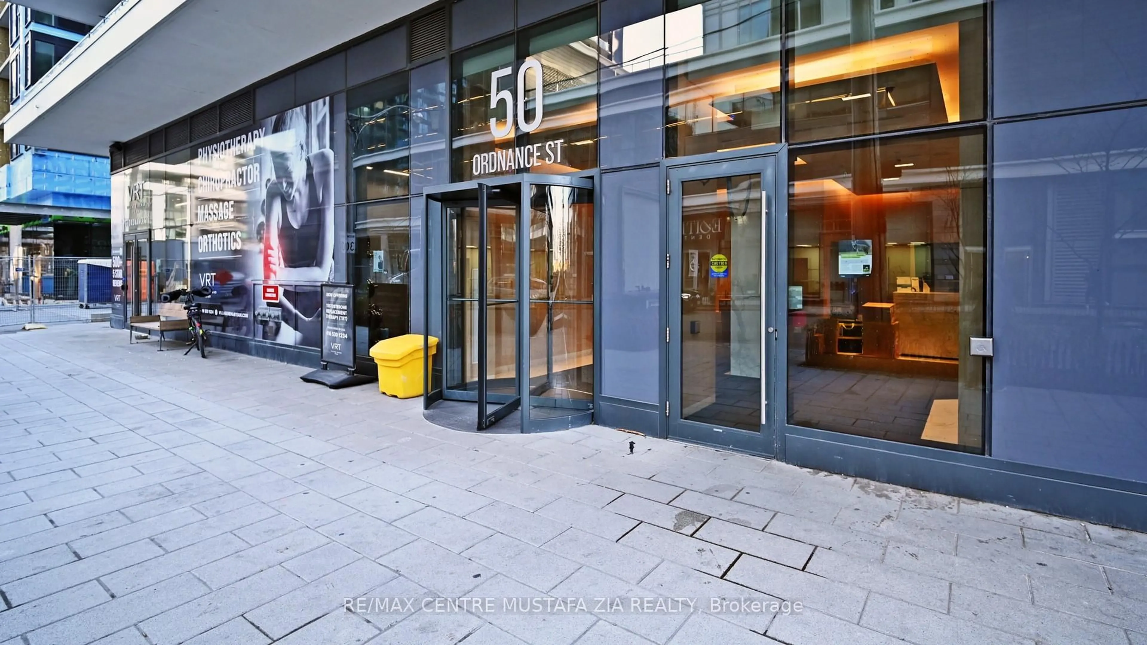 Indoor foyer for 50 Ordnance St #2703, Toronto Ontario M6K 0C8