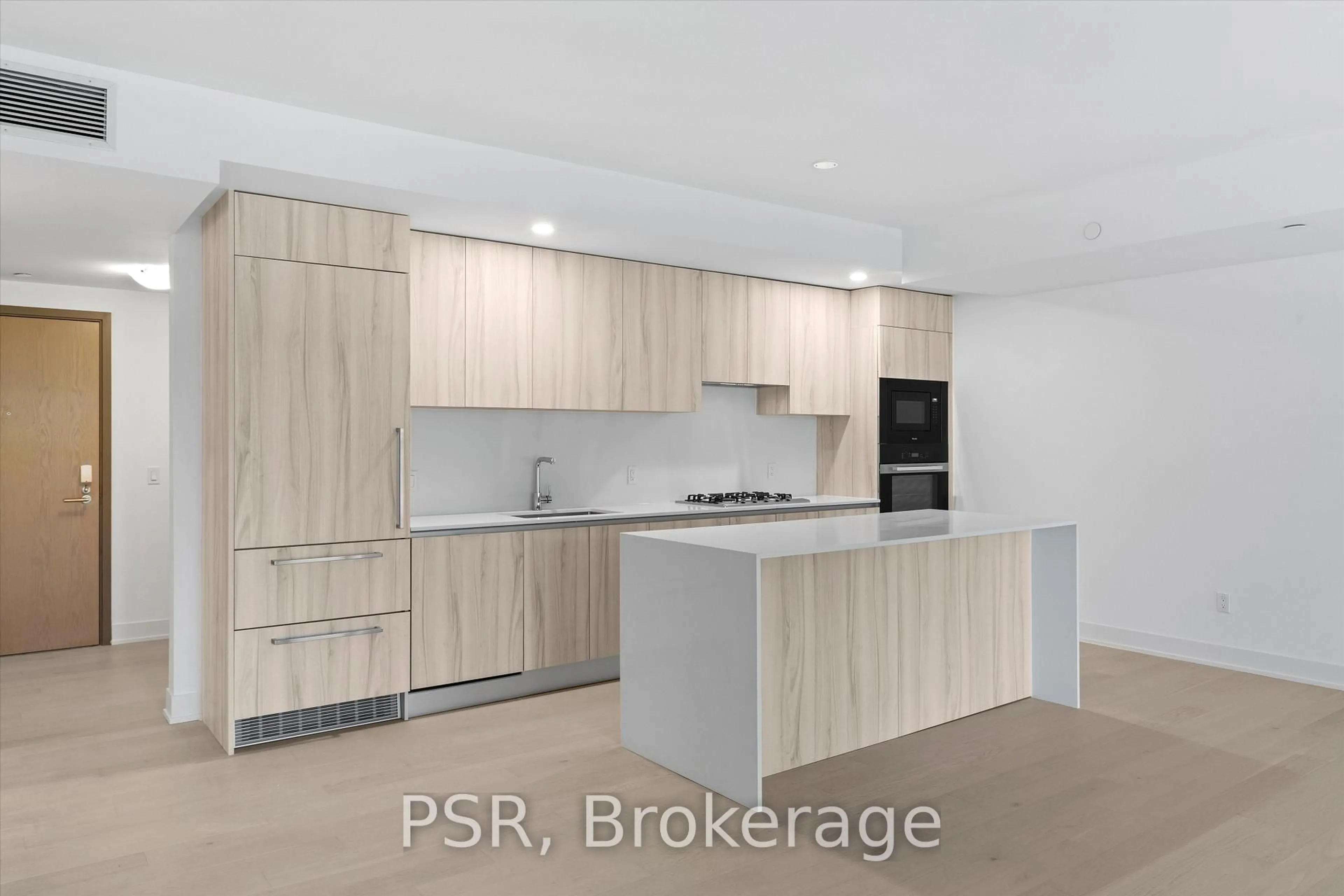 Standard kitchen, wood/laminate floor for 200 Keewatin Ave #303, Toronto Ontario M4P 1Z8