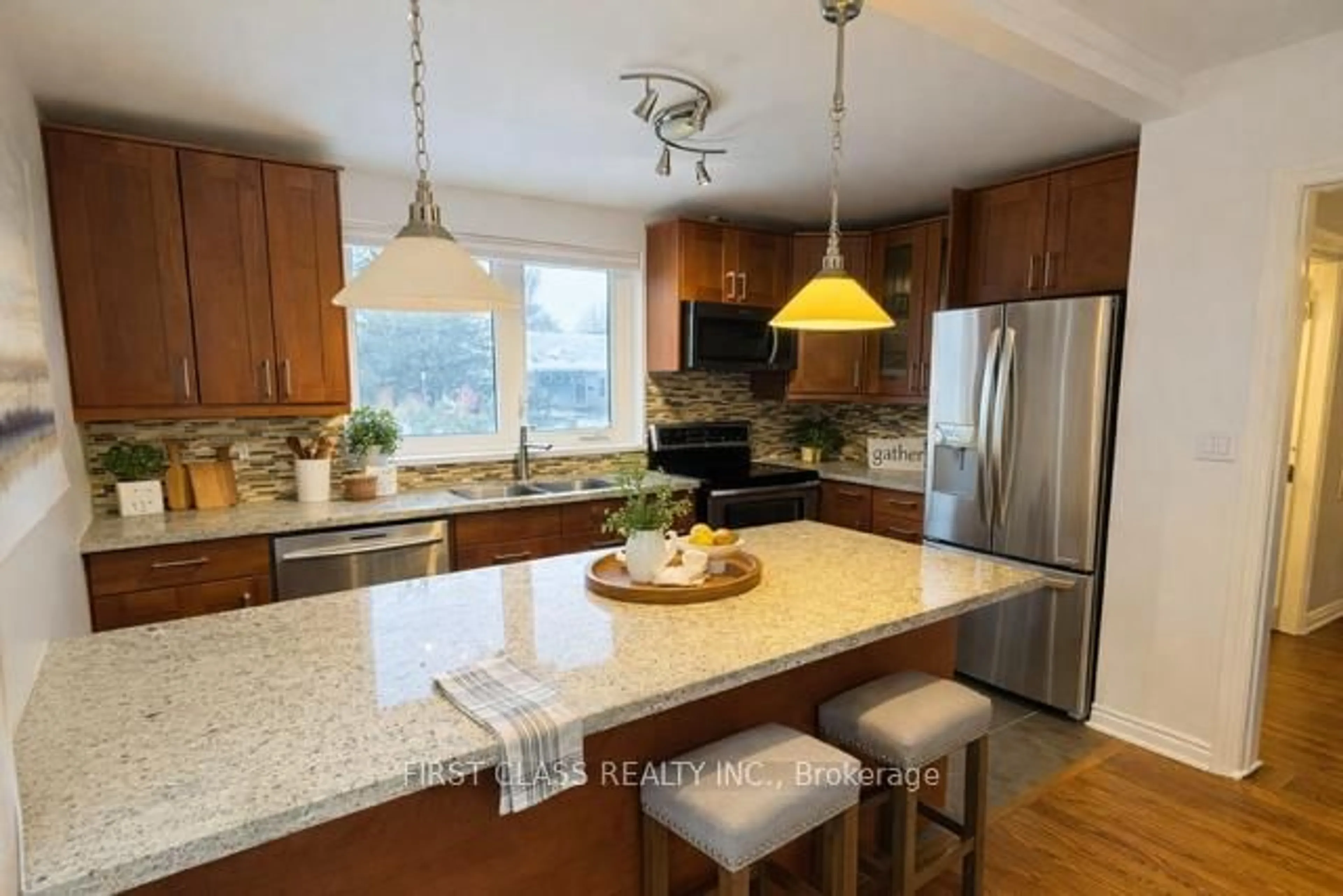 Open concept kitchen, unknown for 48 Overton Cres, Toronto Ontario M3B 2V2