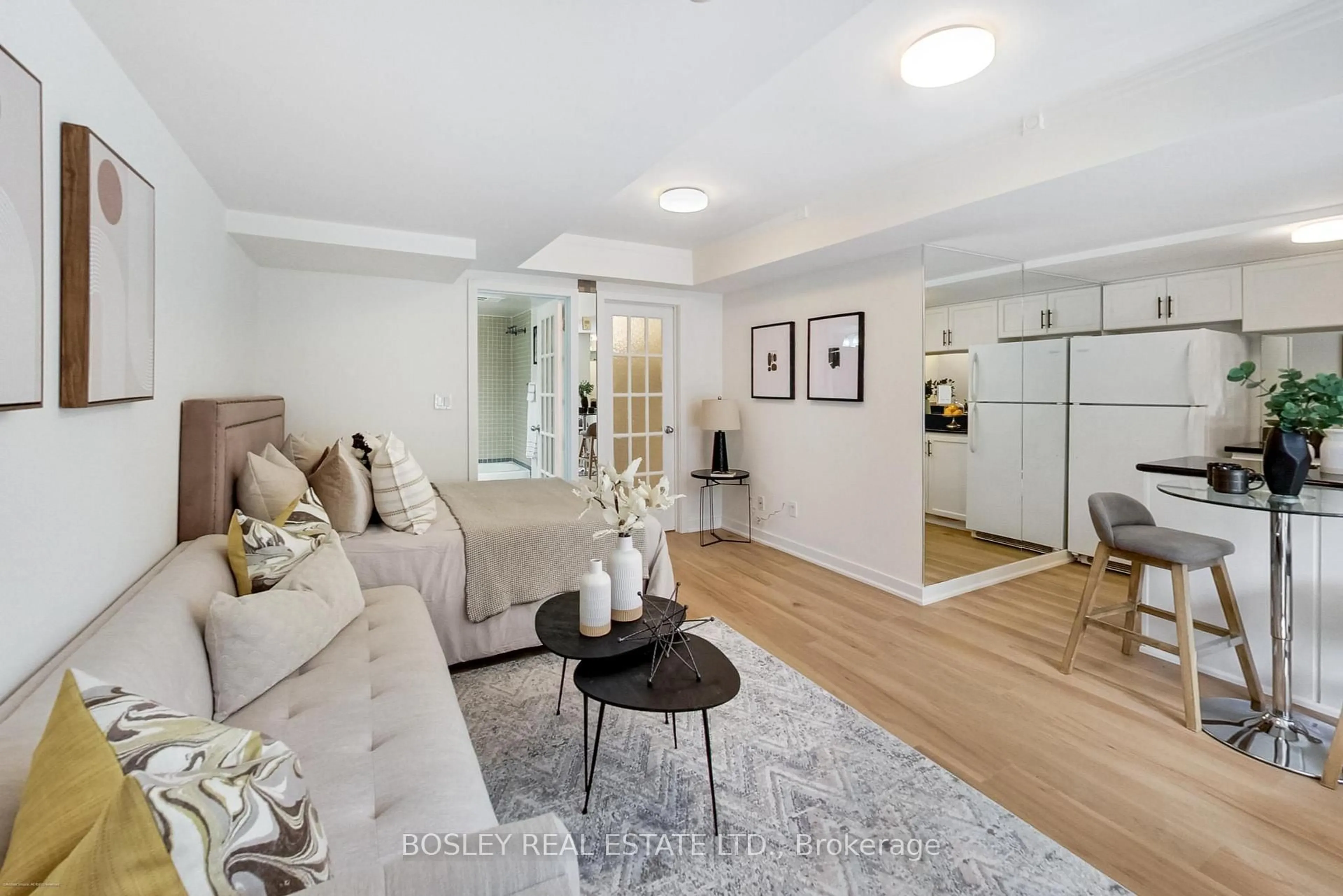 Living room with furniture, unknown for 21 Earl St #L1, Toronto Ontario M4M 3C8