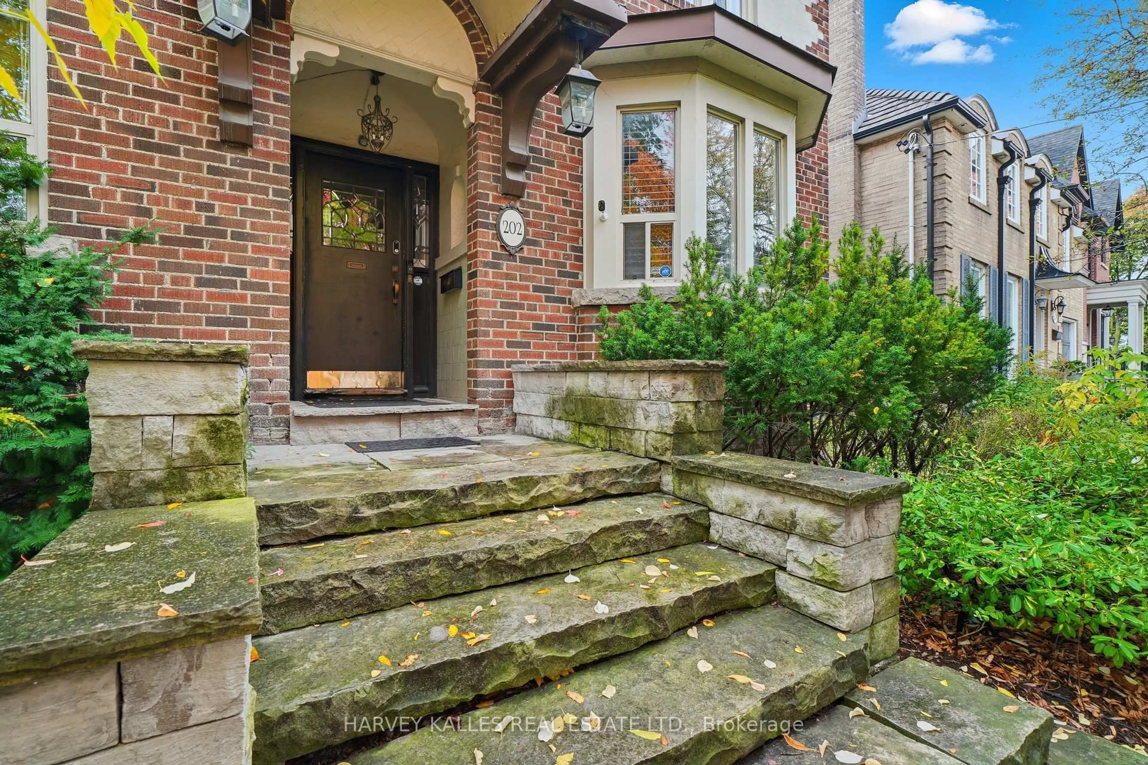 Home with brick exterior material, street for 202 Dinnick Cres, Toronto Ontario M4N 1M3