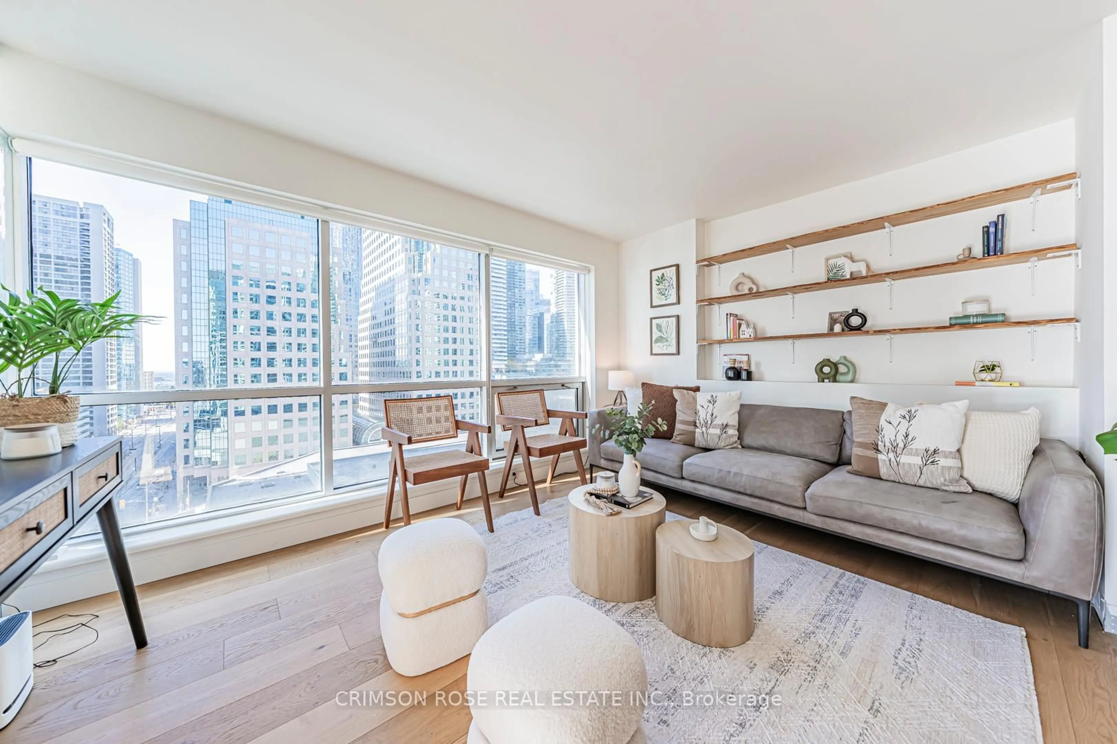 Living room with furniture, unknown for 10 Queens Quay #1107, Toronto Ontario M5J 2R9