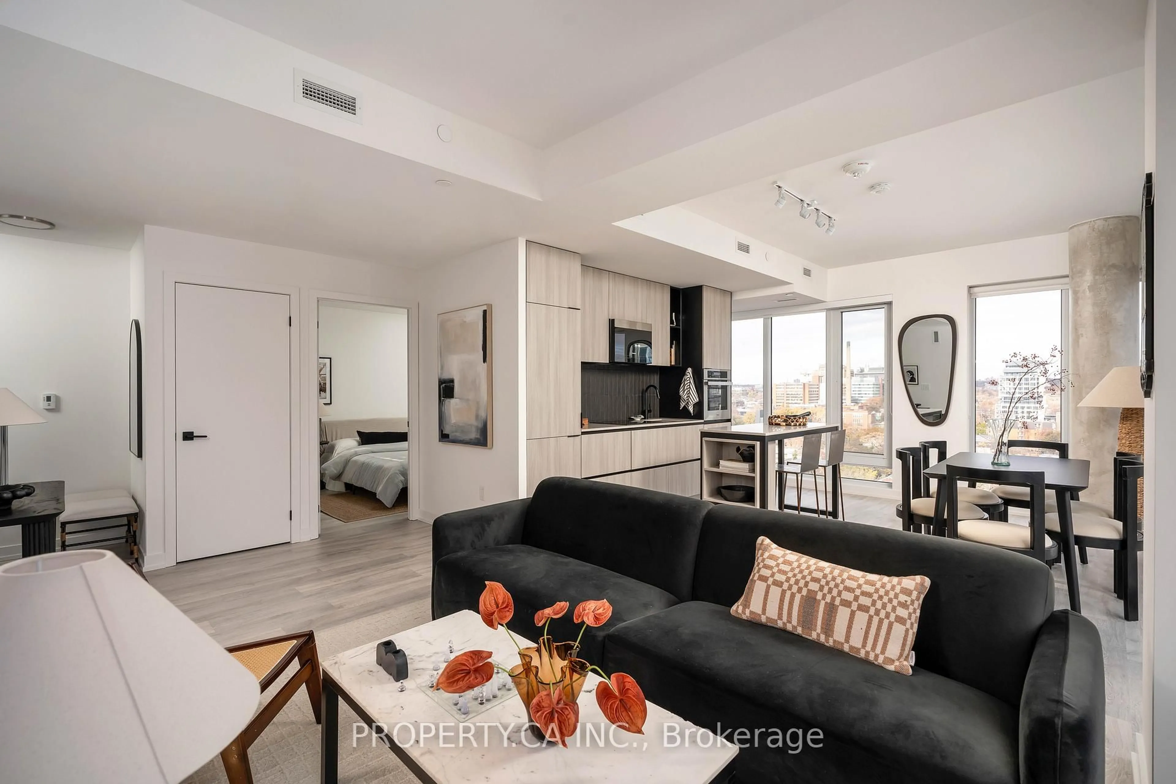 Living room with furniture, unknown for 2 Augusta Ave #LPH01, Toronto Ontario M5V 0T3