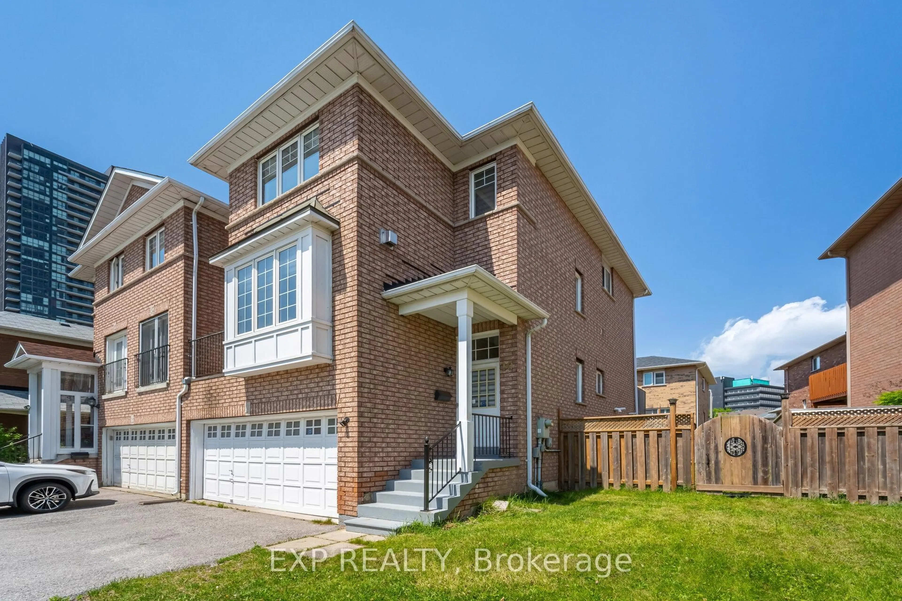 Home with brick exterior material, street for 10 Seton Park Rd, Toronto Ontario M3C 3Z6