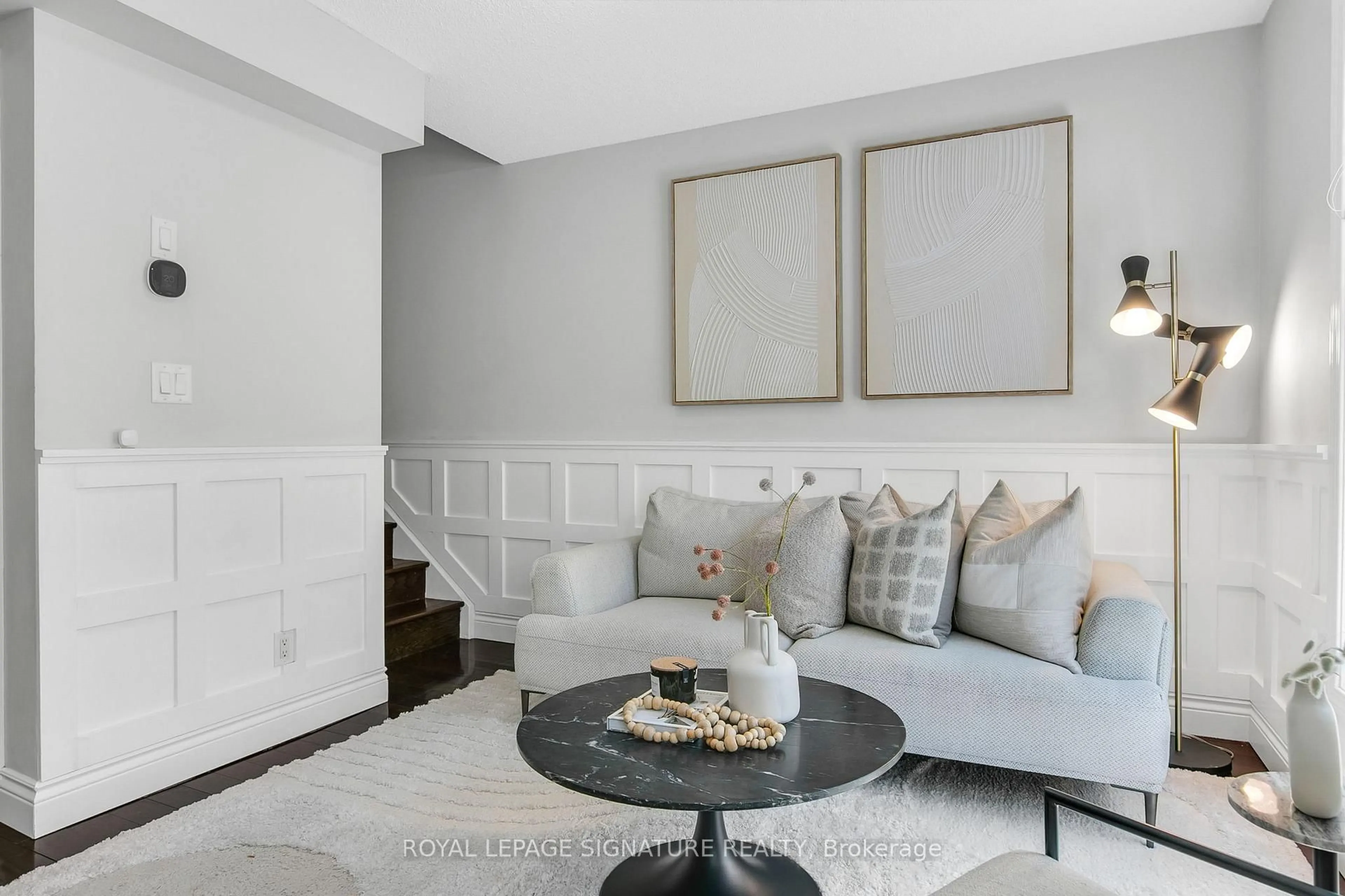 Living room with furniture, unknown for 3 Everson Dr #627, Toronto Ontario M2N 7C2