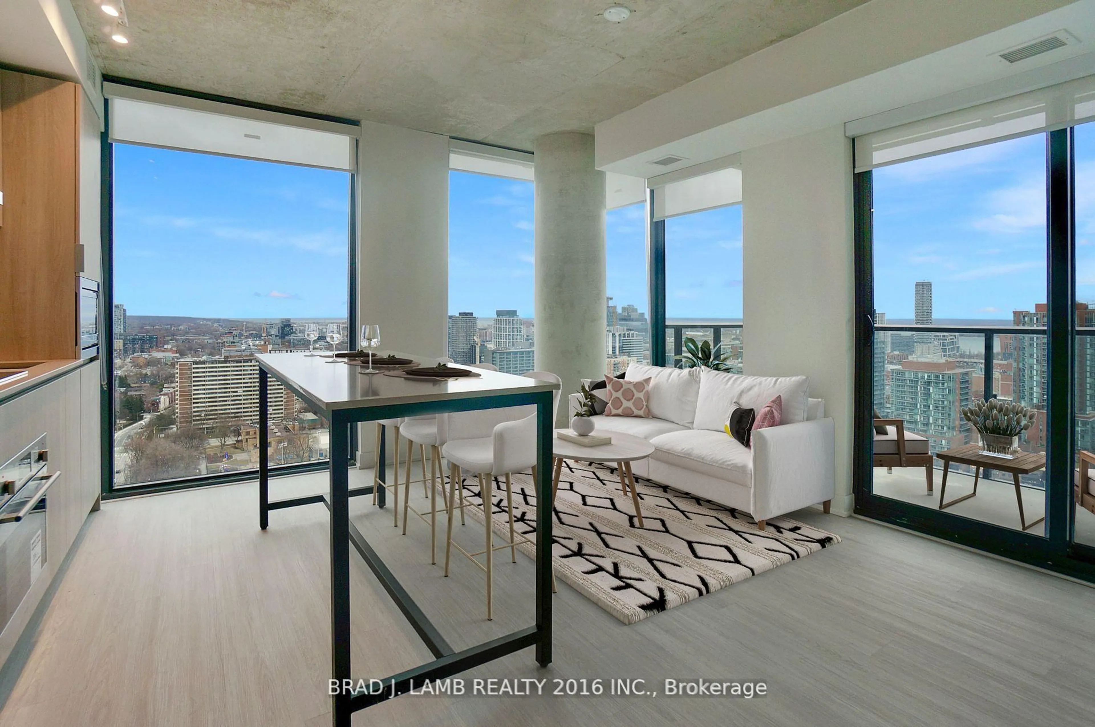 Living room with furniture, unknown for 47 Mutual St #2507, Toronto Ontario M5B 0C6