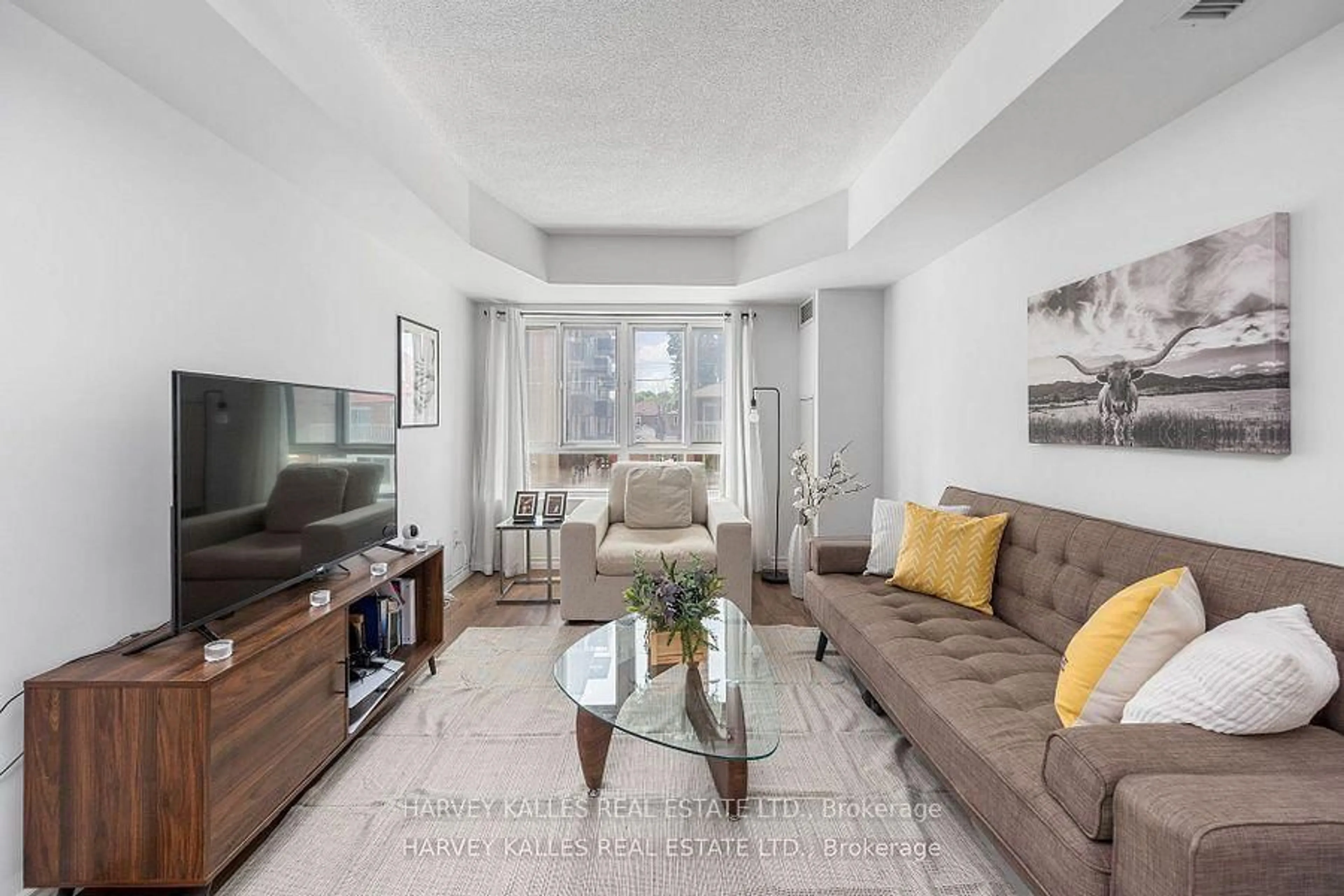 Living room with furniture, unknown for 15 Maplewood Ave #212, Toronto Ontario M6C 4B4