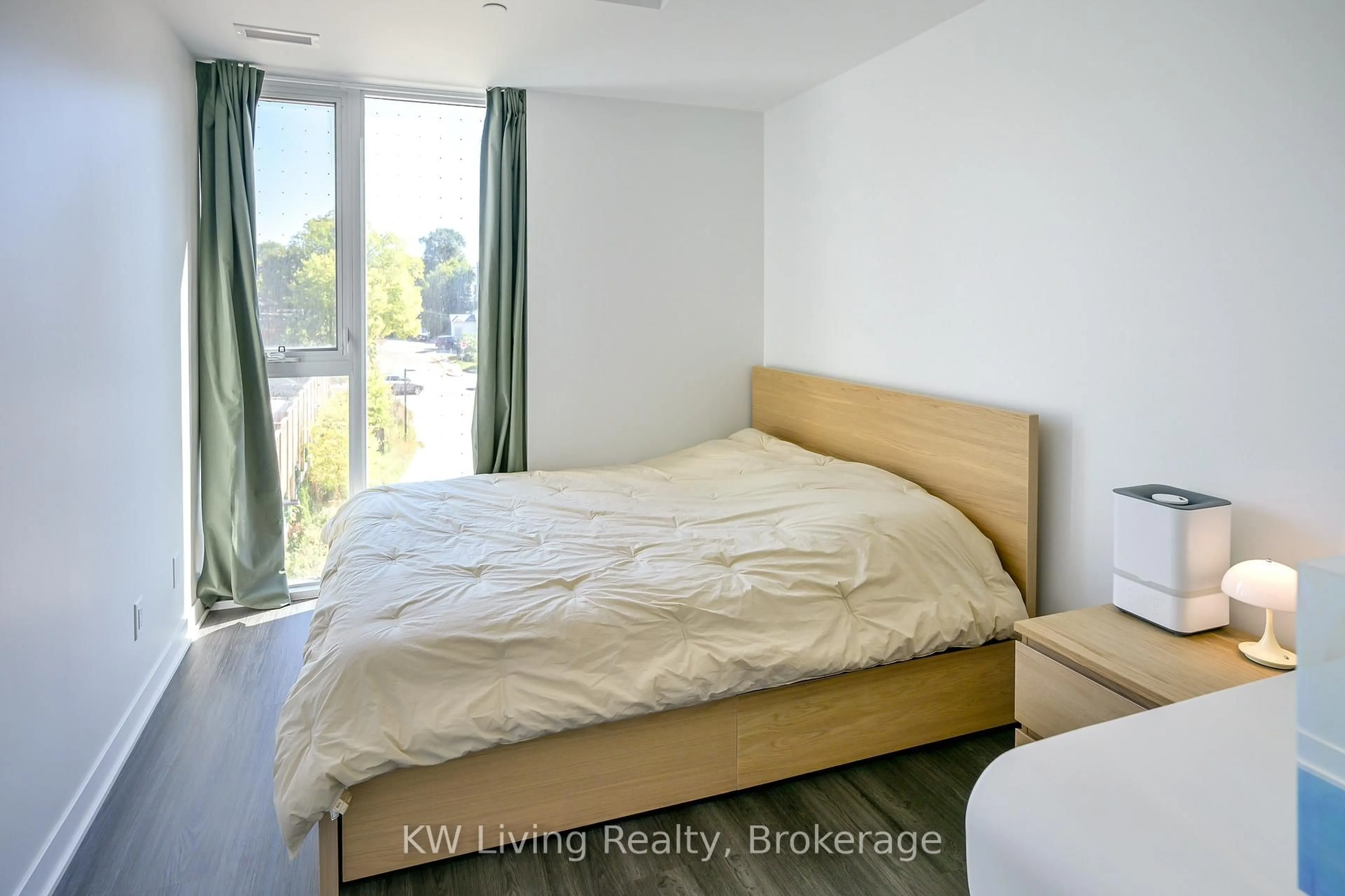 Bedroom with bed, unknown for 185 Alberta Ave #303, Toronto Ontario M6C 0A5