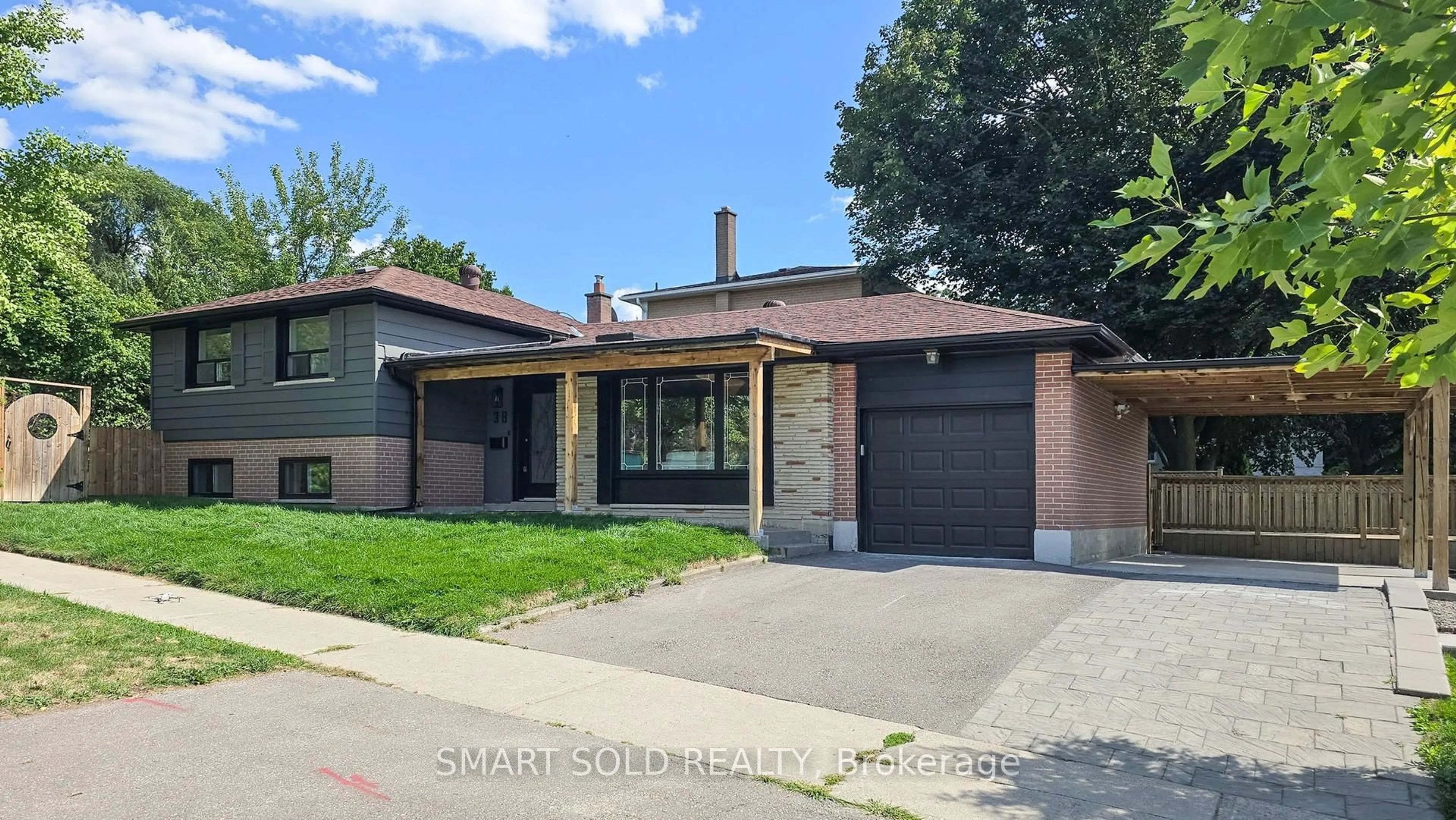 Home with brick exterior material, street for 38 Cresthaven Dr, Toronto Ontario M2H 1M1