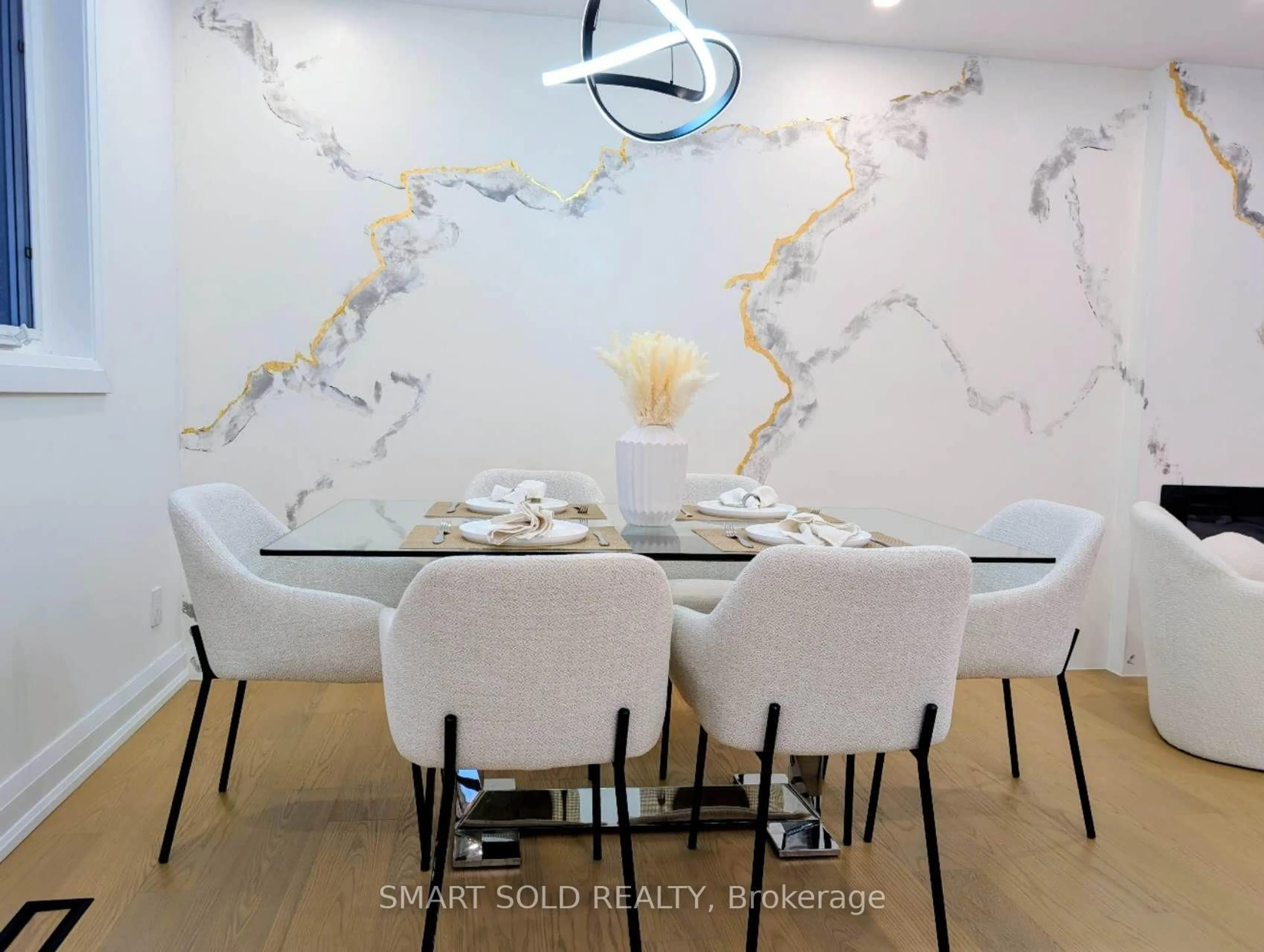 Dining room, ceramic/tile floor for 38 Cresthaven Dr, Toronto Ontario M2H 1M1